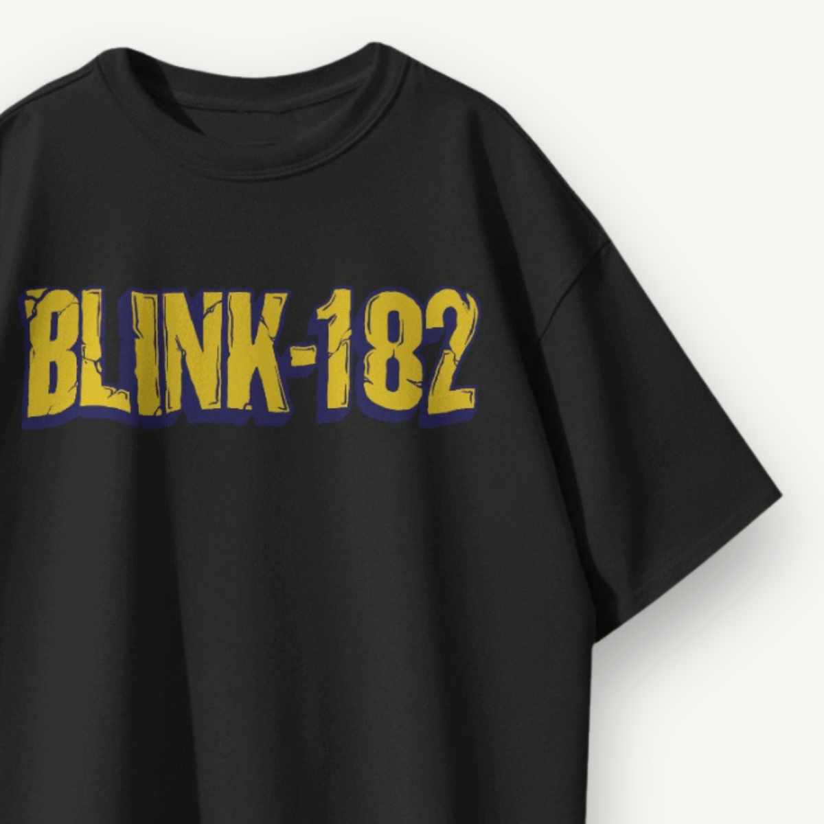 Blink-182 Pop Disaster Tour Black Oversized Tee
