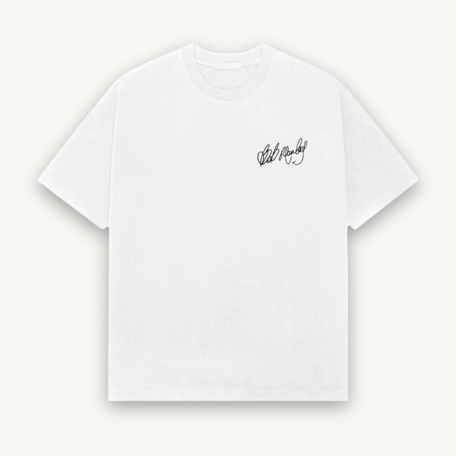 Bob Marley One Love White Relaxed Tee