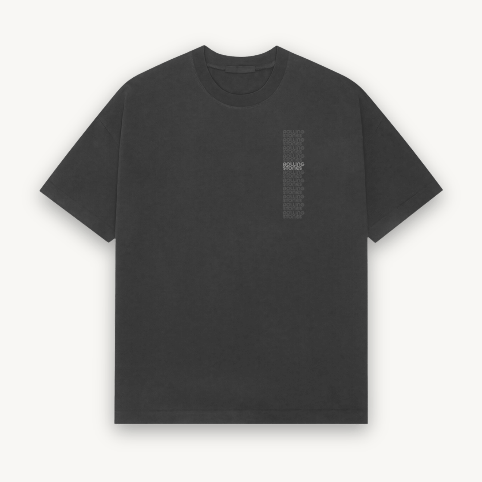 The Rolling Stones Tongue Black Relaxed Tee