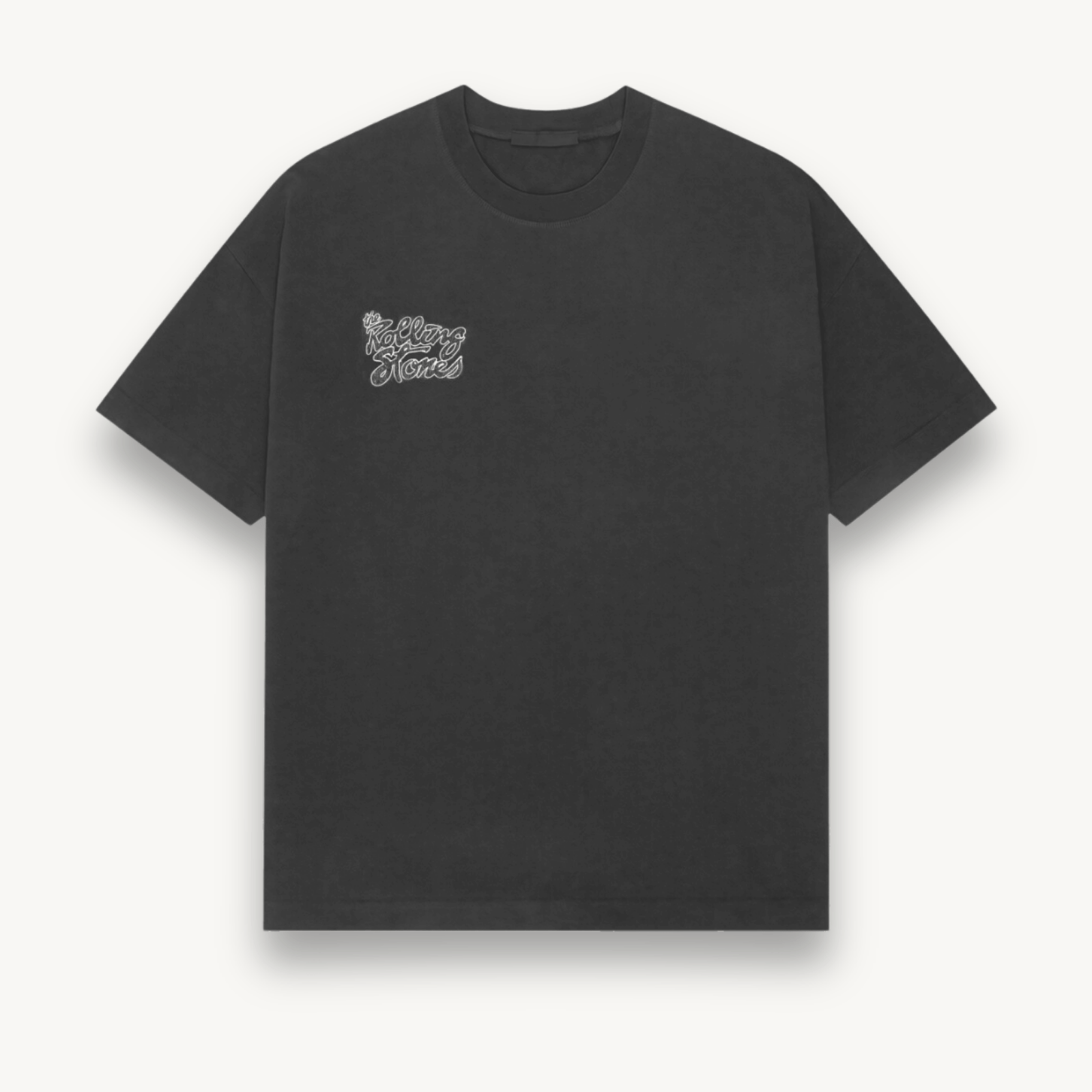 The Rolling Stones New Vintage Black Relaxed Tee