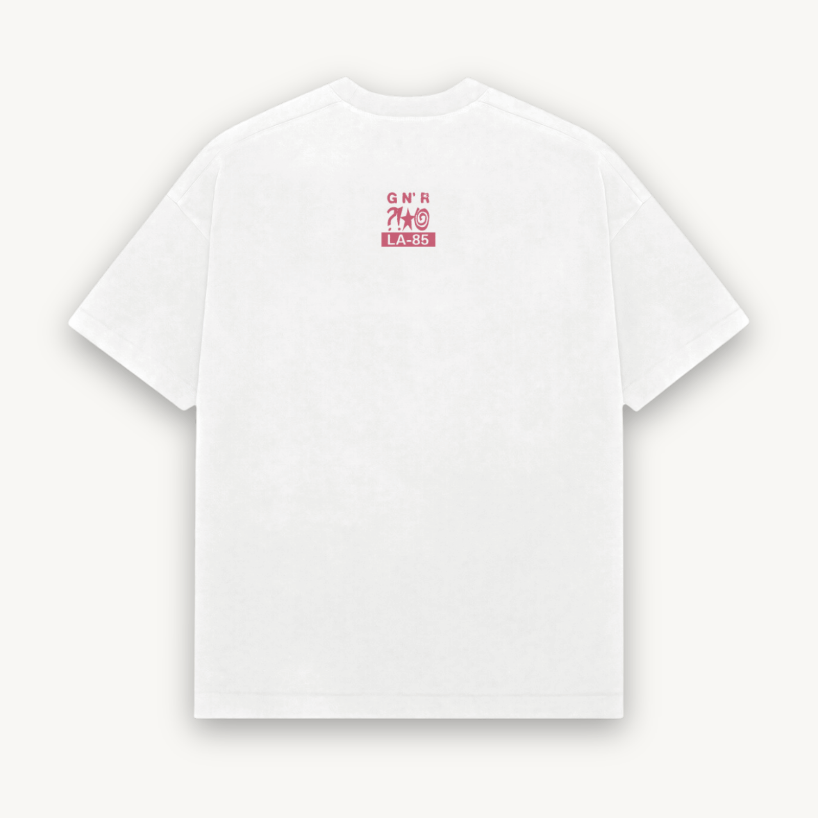 Guns N' Roses LA-85 White Relaxed Tee