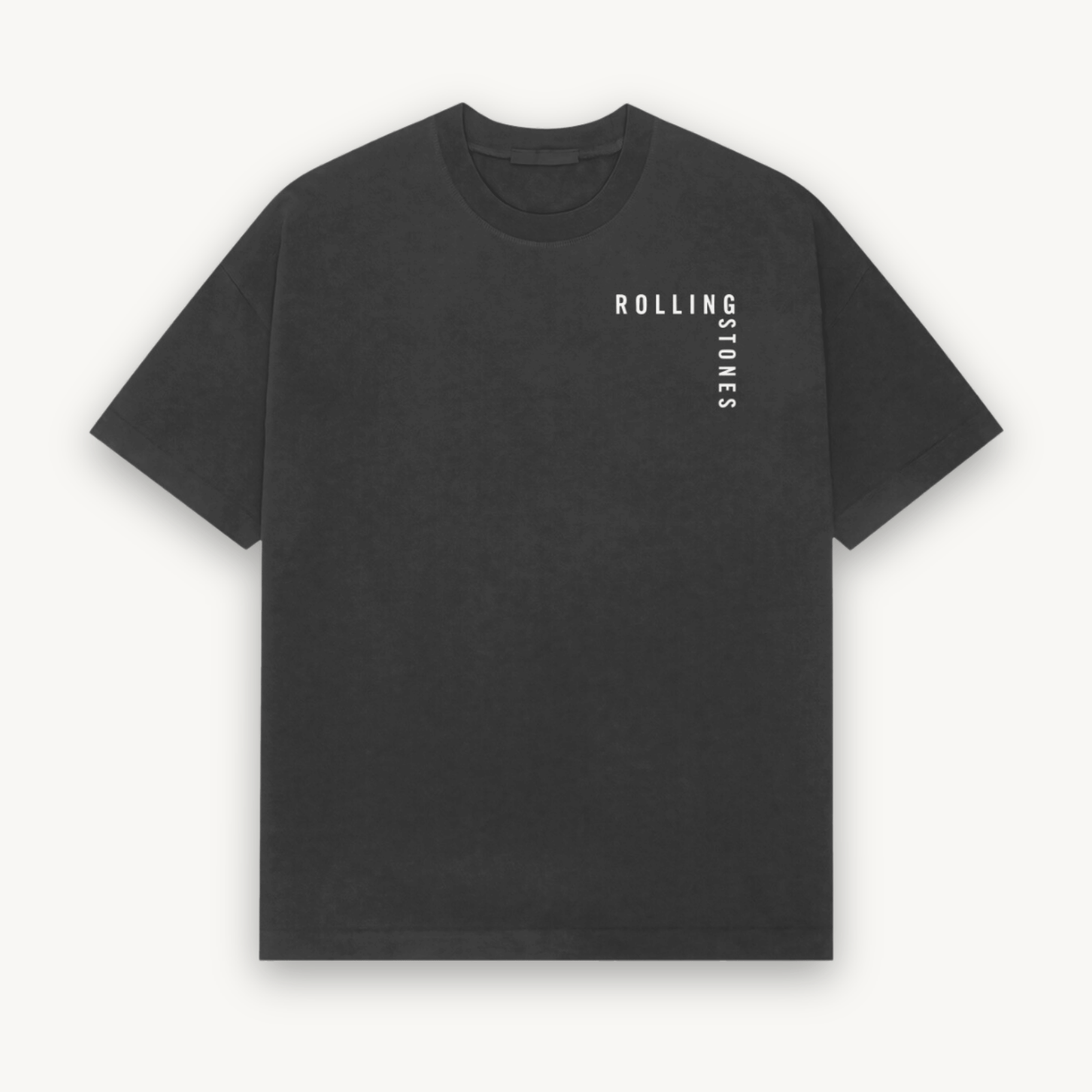 The Rolling Stones Bootleg Black Relaxed Tee