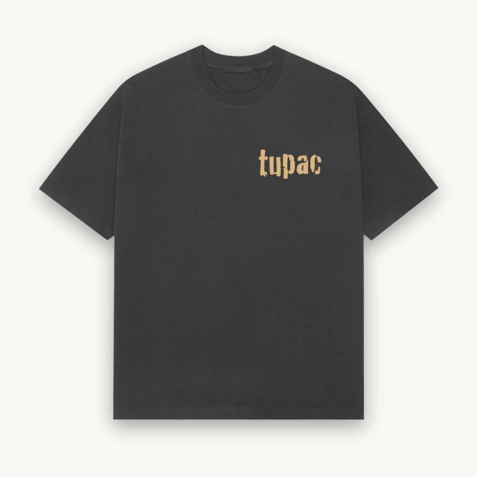 2Pac Makaveli Black Relaxed Tee