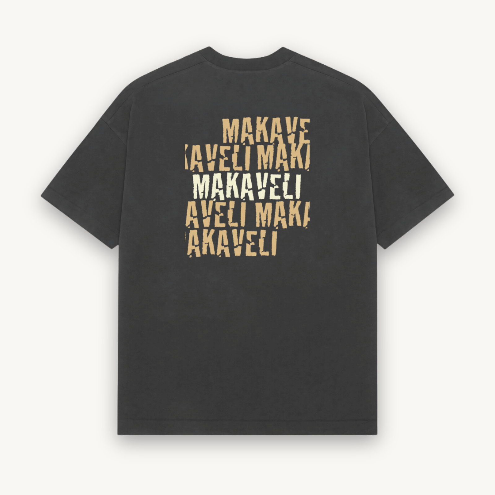 2Pac Makaveli Black Relaxed Tee
