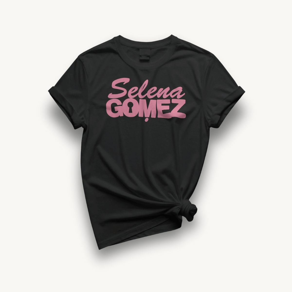 Selena Gomez Emotionally Bankrupt Black OS Tee