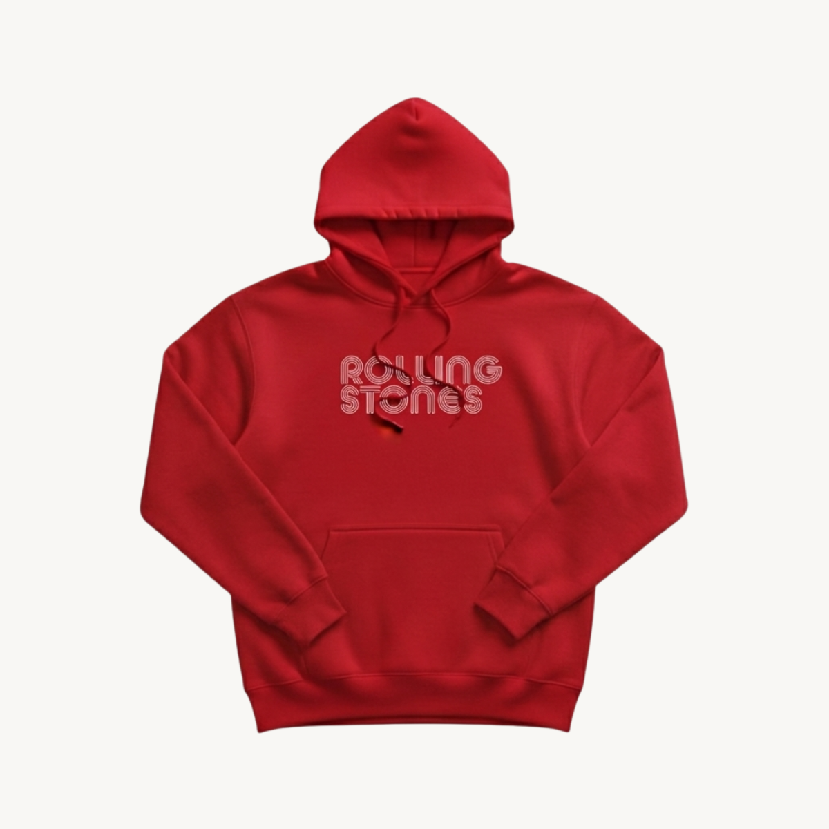 The Rolling Stones Tongue Red Hoodie