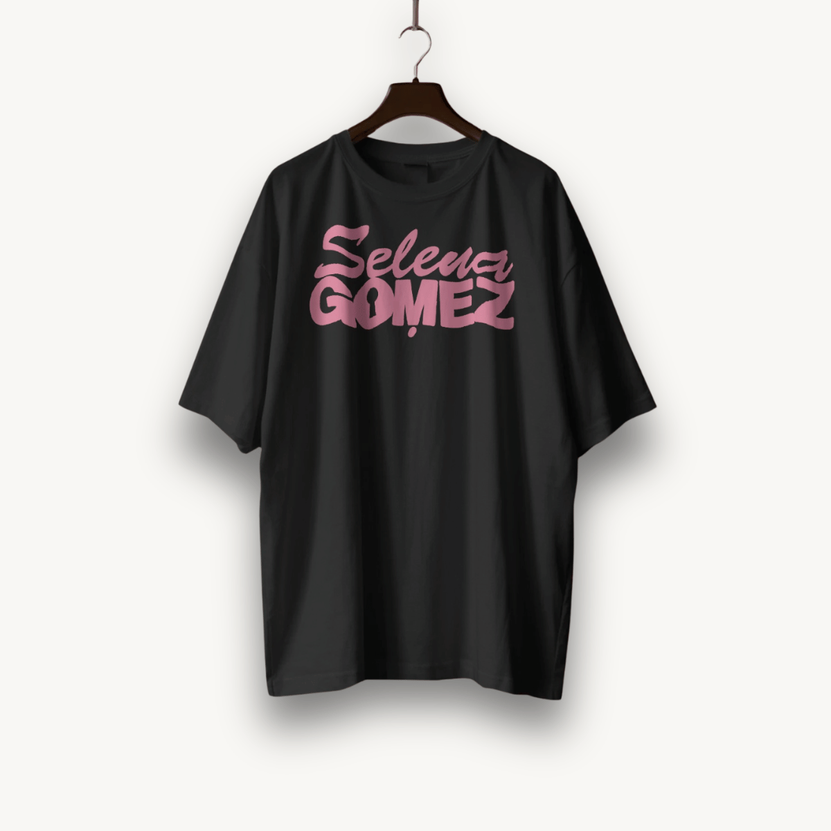 Selena Gomez Emotionally Bankrupt Black OS Tee