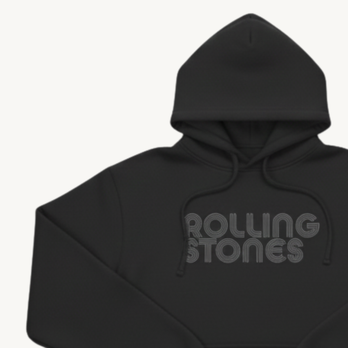 The Rolling Stones Tongue Black Hoodie
