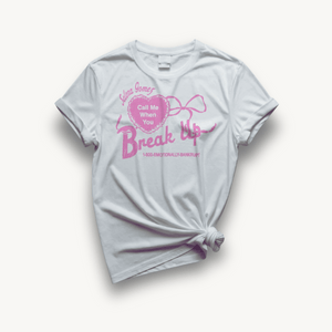 Selena Gomez Call Me When You Break Up White OS Tee