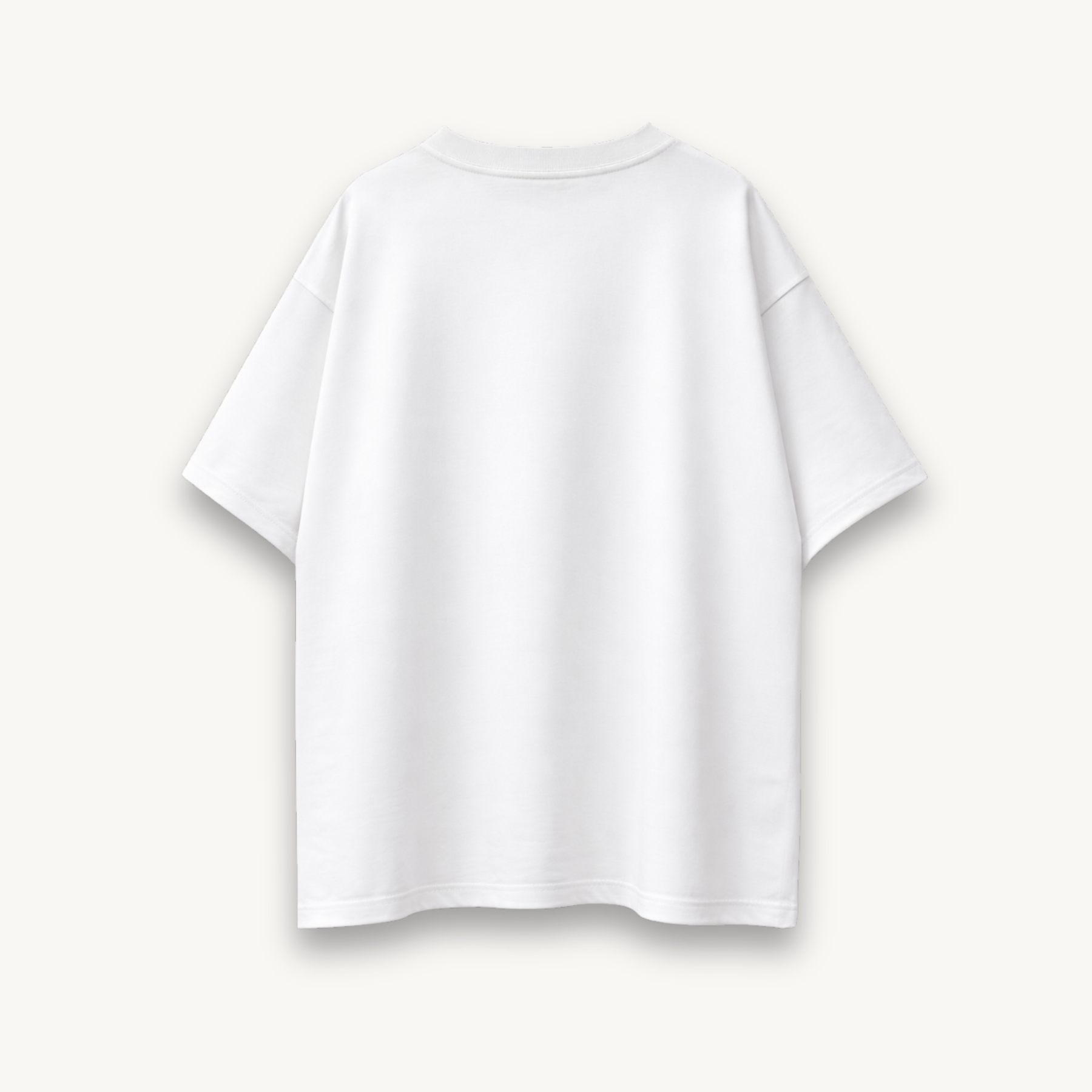 Bee Gees In My Own Time White Oversized Tee