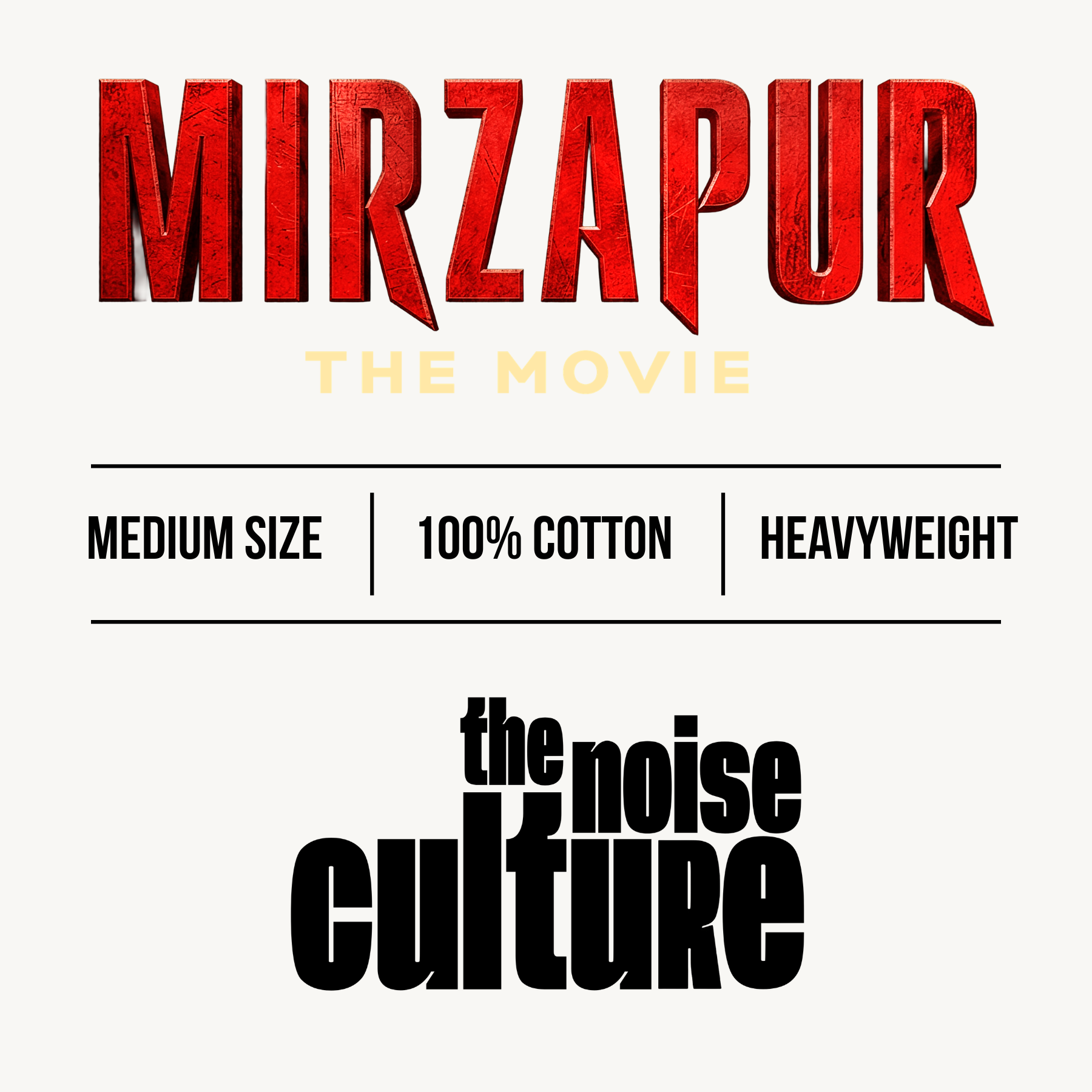 Mirzapur The Movie Immediate Nahi Soche Beige Tote Bag