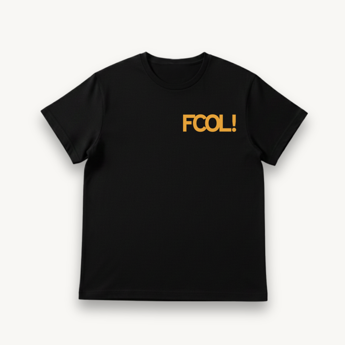 Finneas FCOL Black Regular Tee
