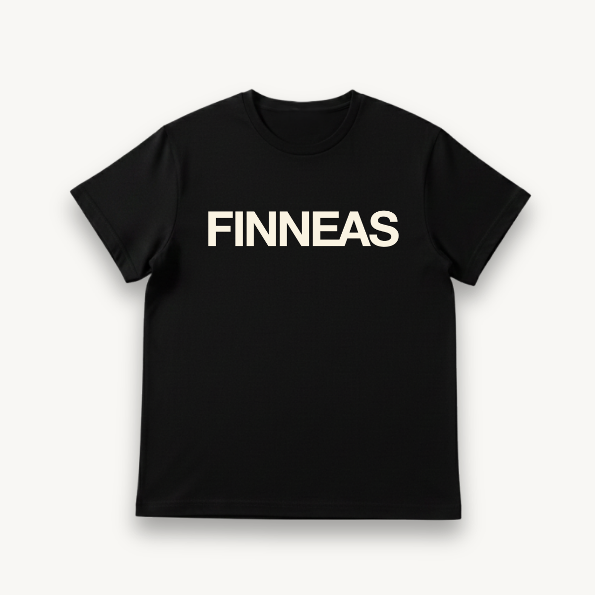 Finneas FCOL Logo Black Regular Tee