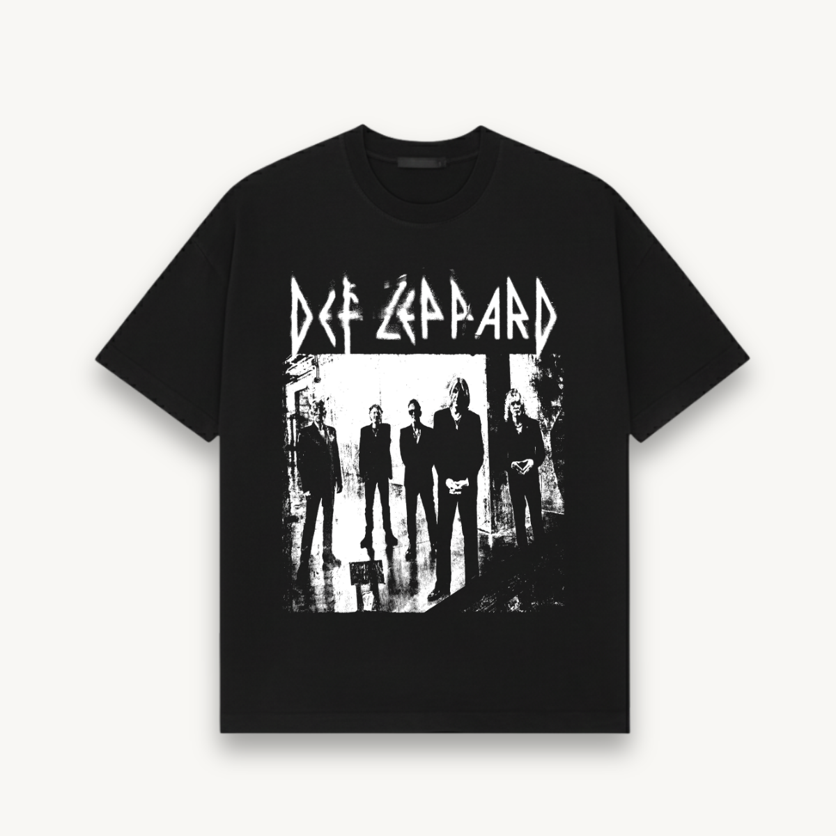 Def Leppard Symphony Black Relaxed Tee