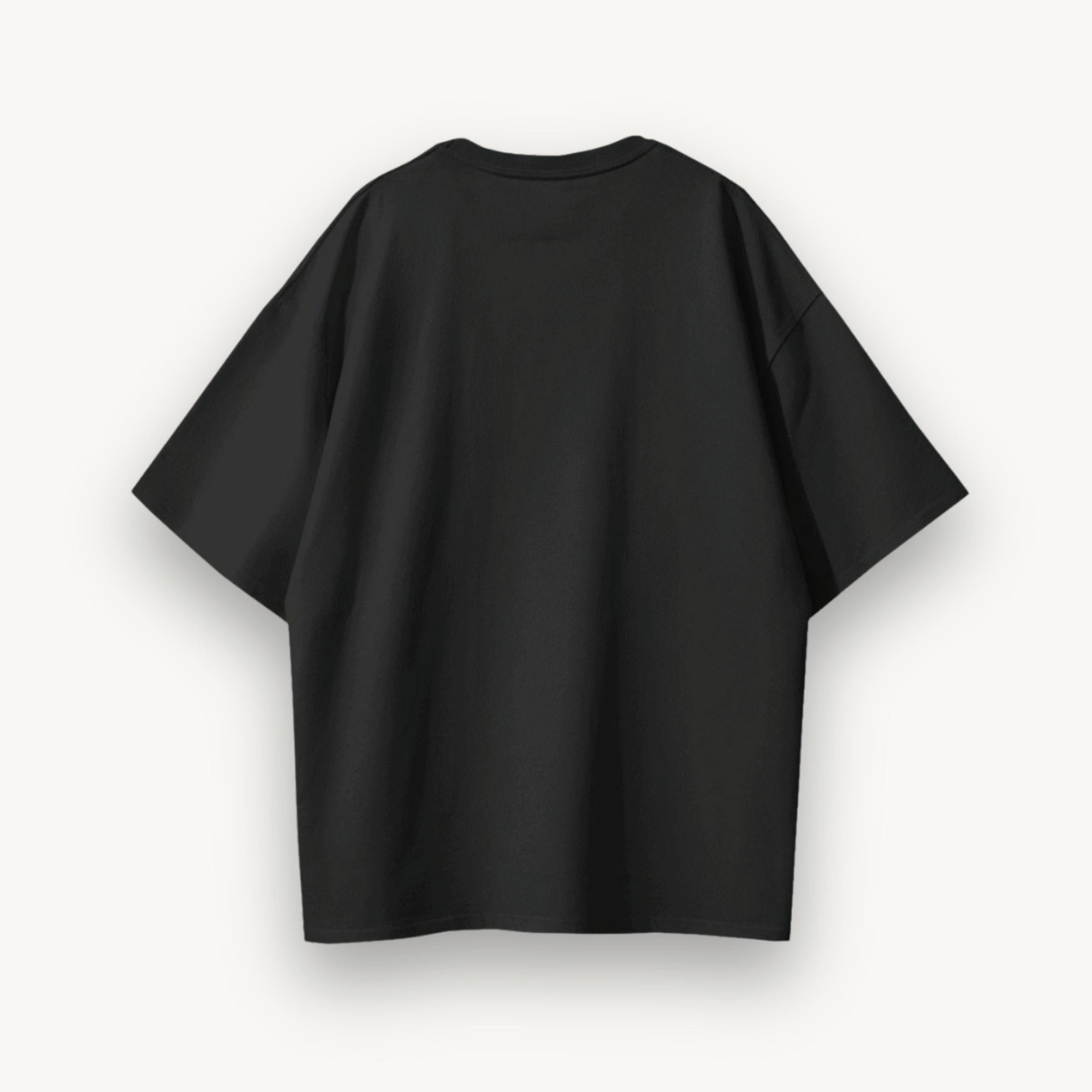 Def Leppard Leaping Leopard Black Oversized Tee