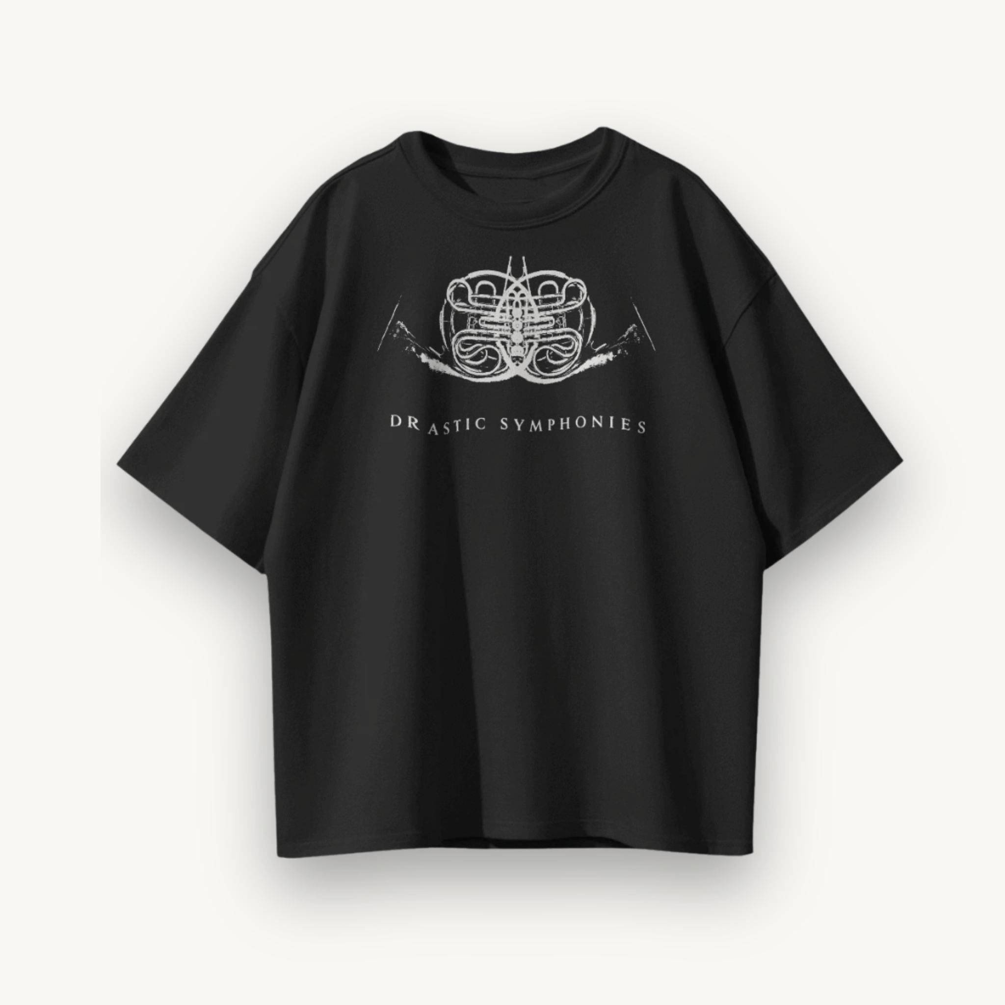 Def Leppard Drastic Symphonies Black Oversized Tee