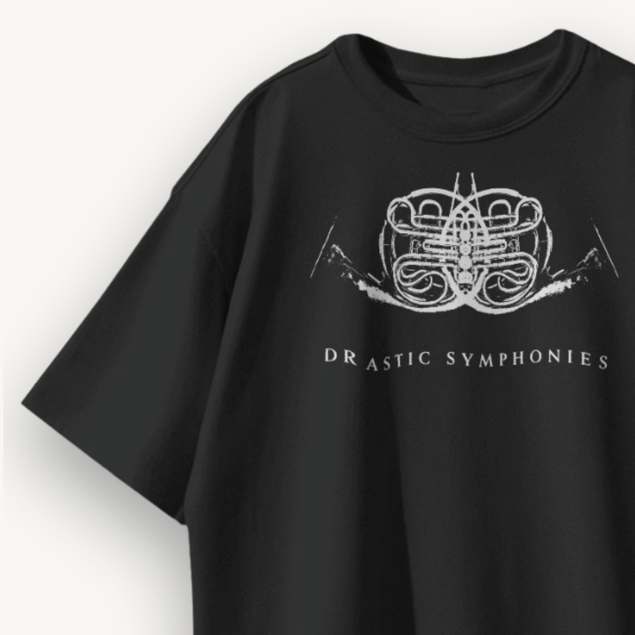 Def Leppard Drastic Symphonies Black Oversized Tee