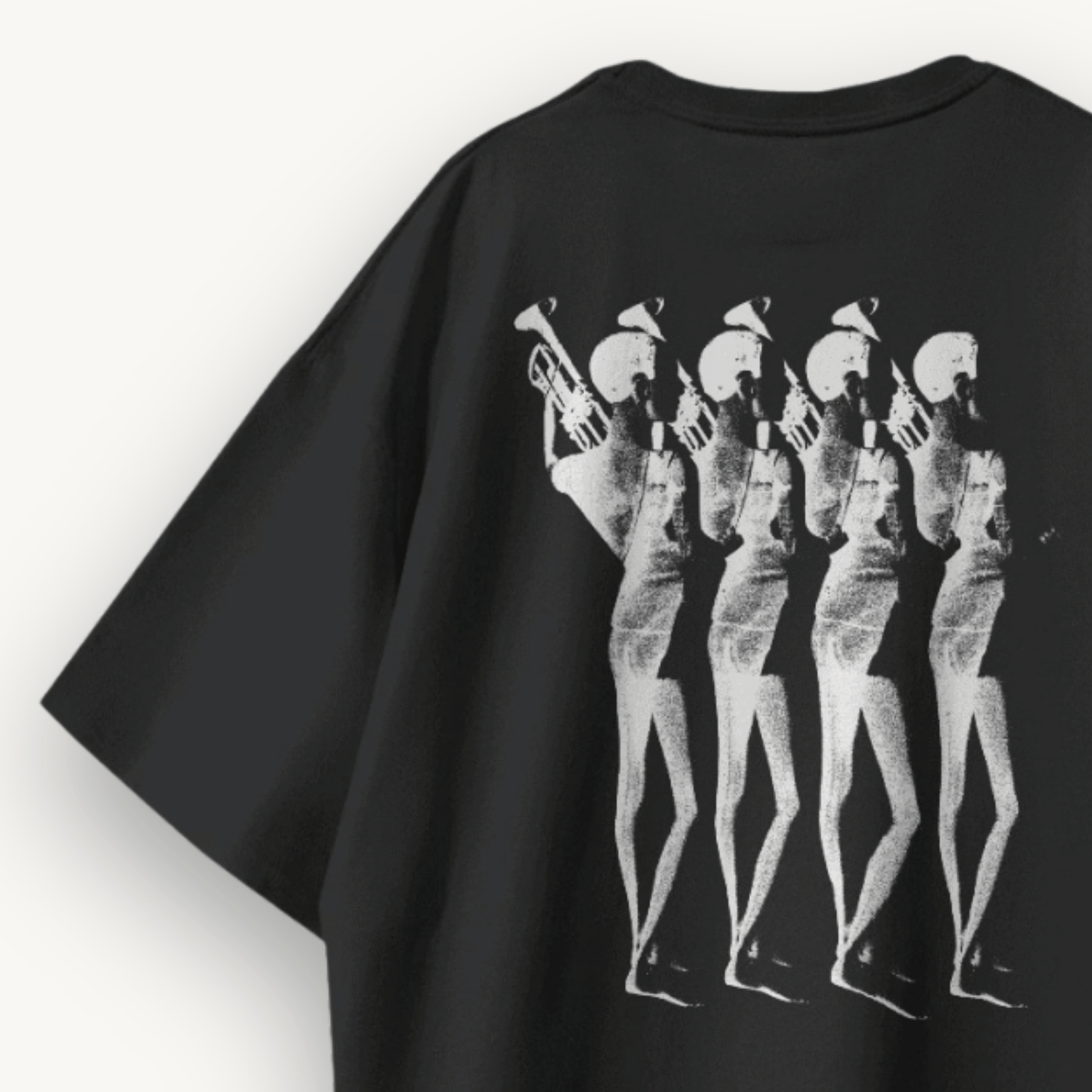 Def Leppard Drastic Symphonies Black Oversized Tee