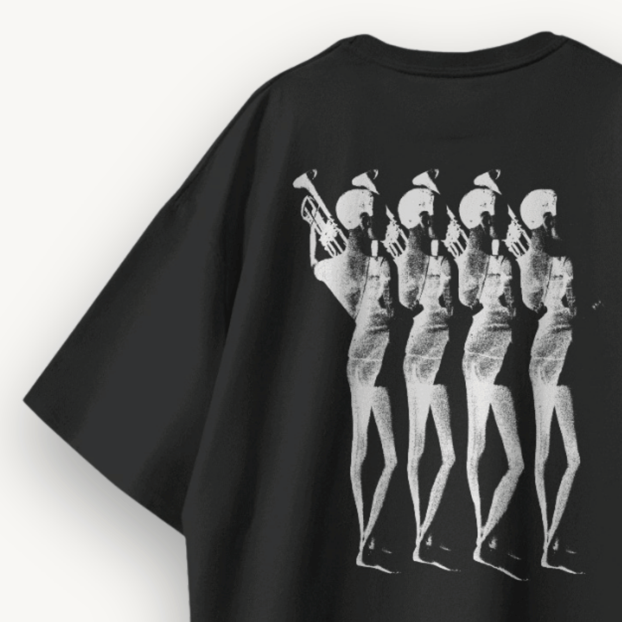 Def Leppard Drastic Symphonies Black Oversized Tee