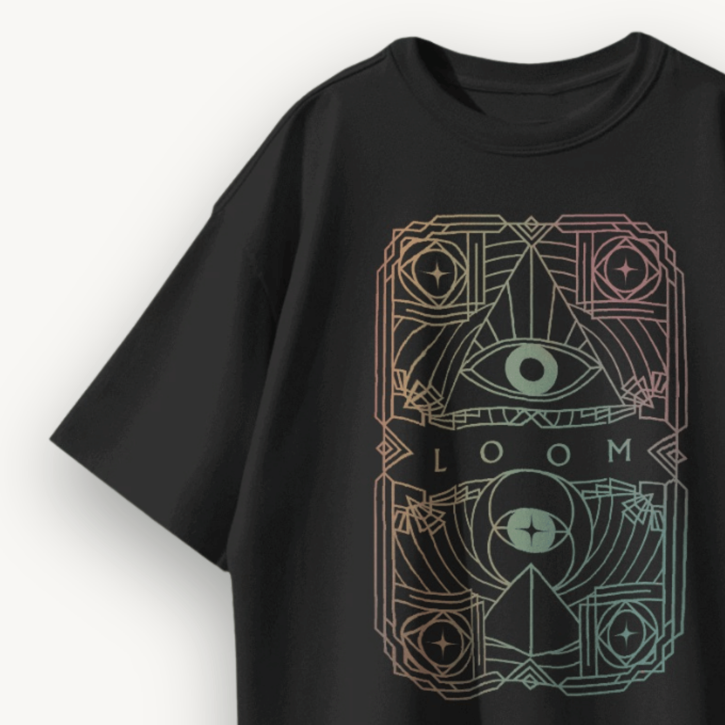 Imagine Dragons Loom ALT Black Oversized Tee