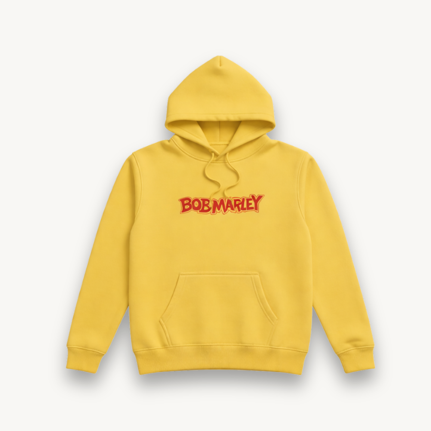 Bob Marley Hand Style Mustard Hoodie