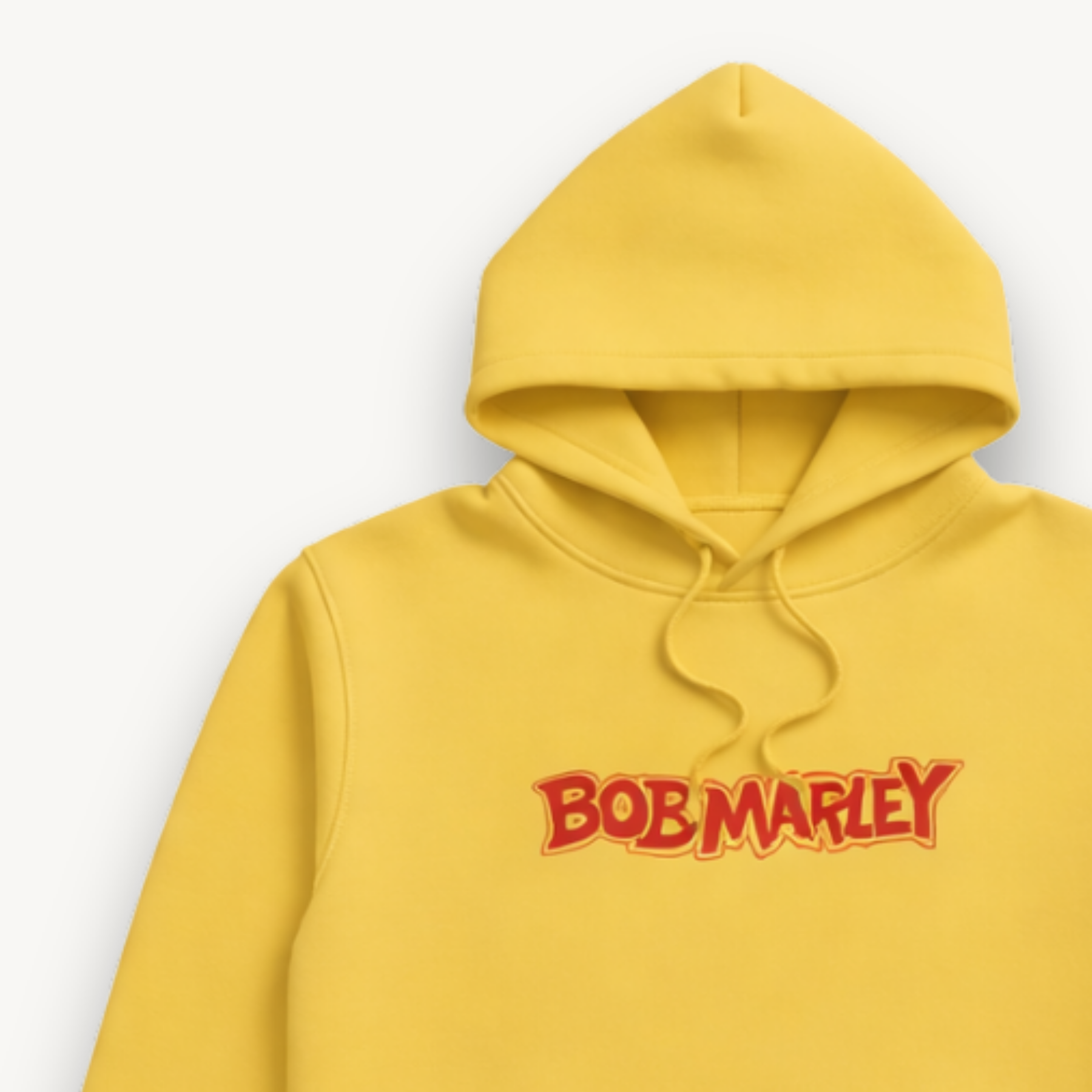 Bob Marley Hand Style Mustard Hoodie