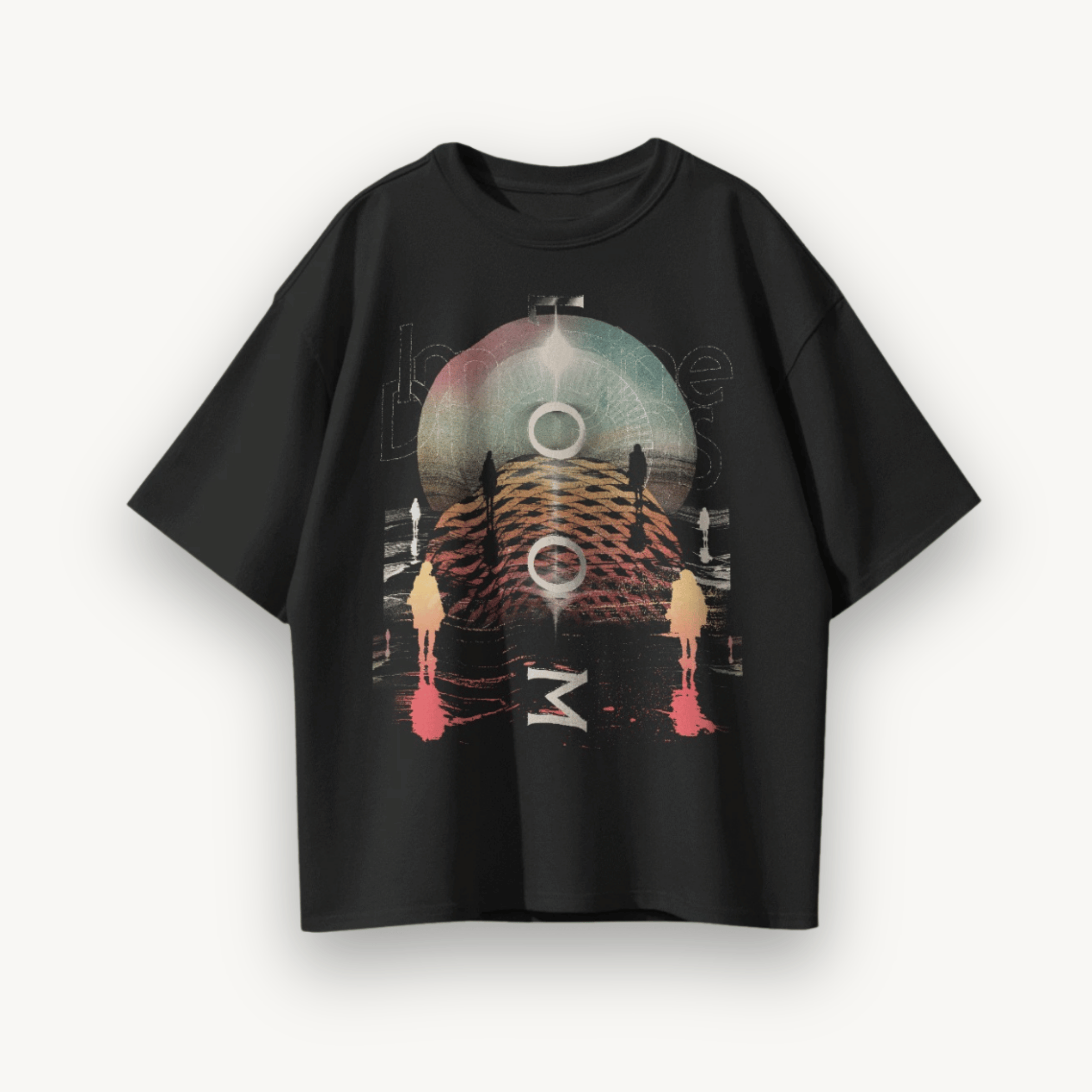 Imagine Dragons Loom Black Oversized Tee