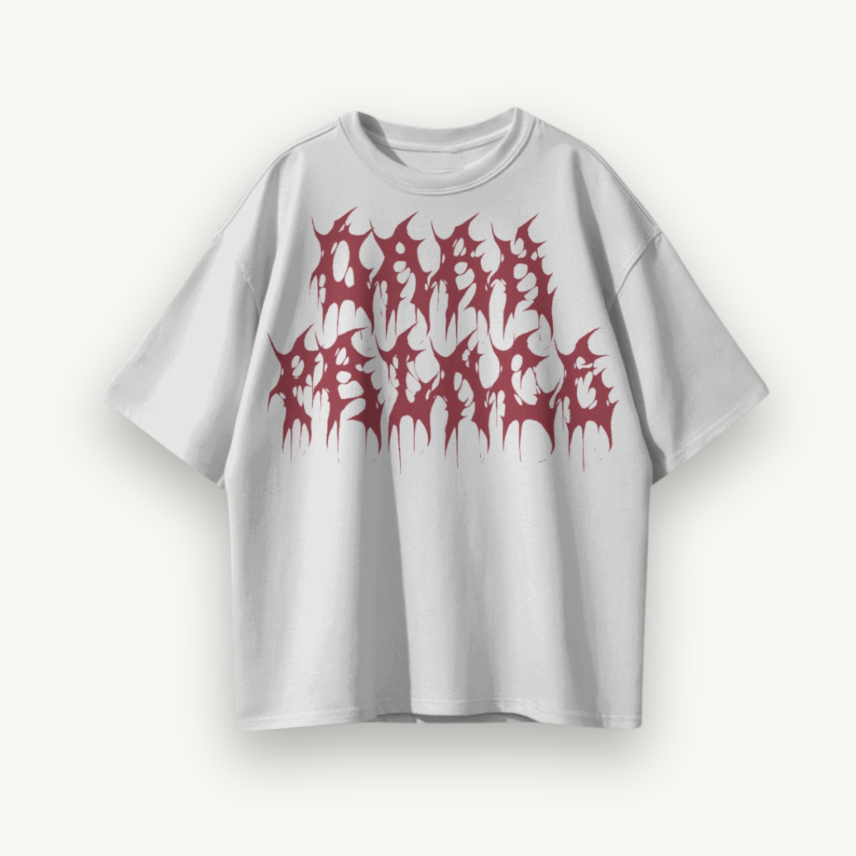 TNC Dark Prince White Oversized Tee