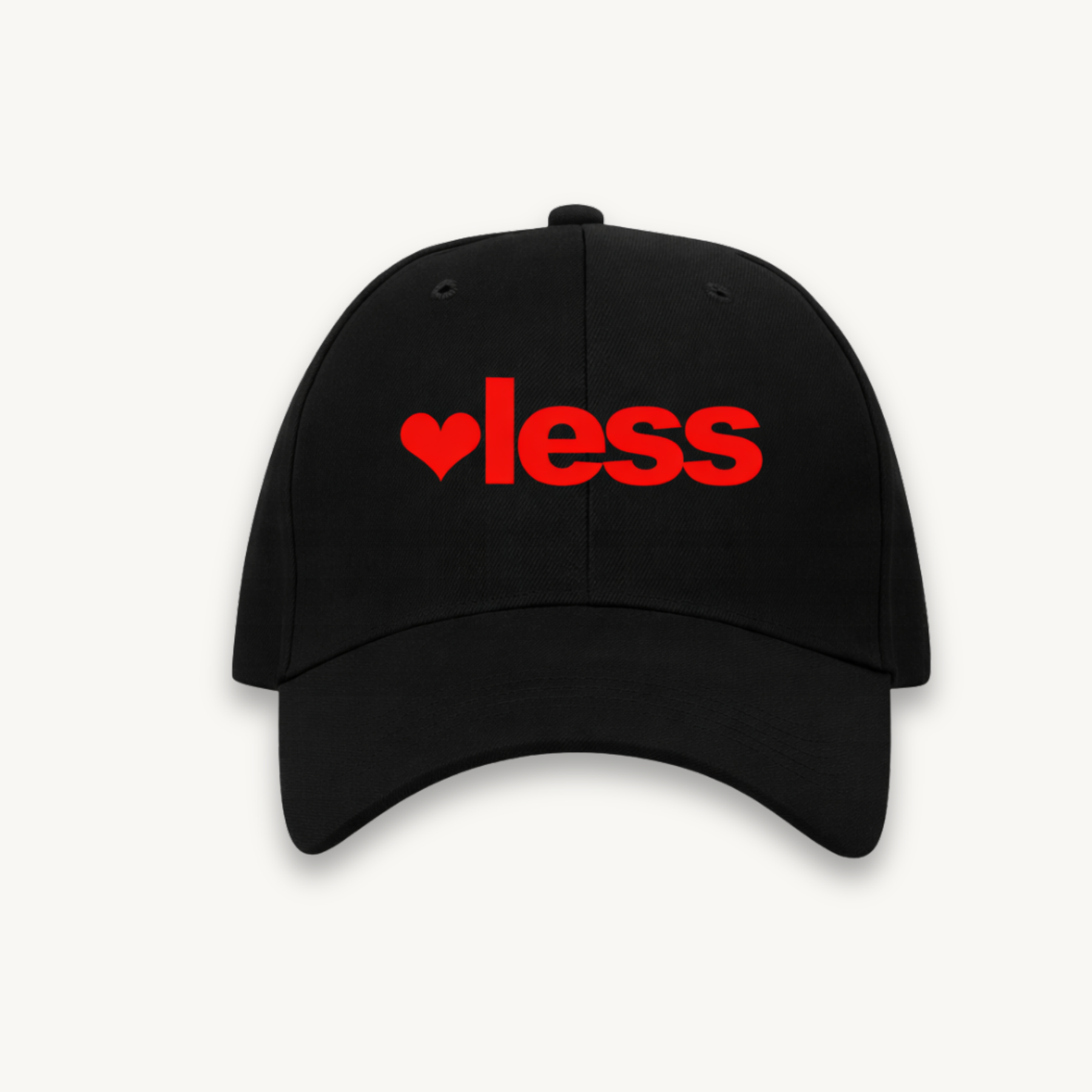 TNC ♥less Baseball Black Cap