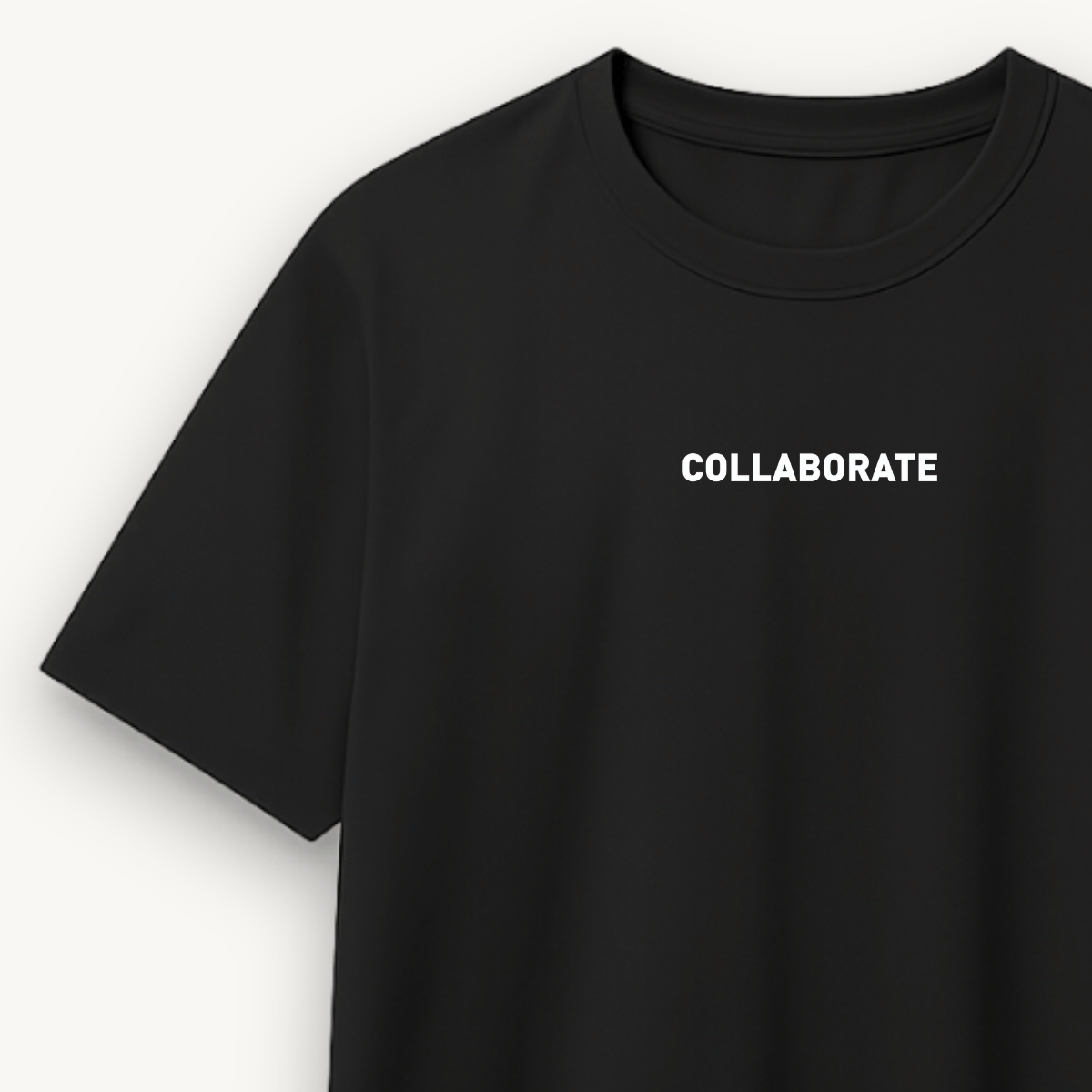 Cray’Beach x Satellite Beachside Black Relaxed Tee