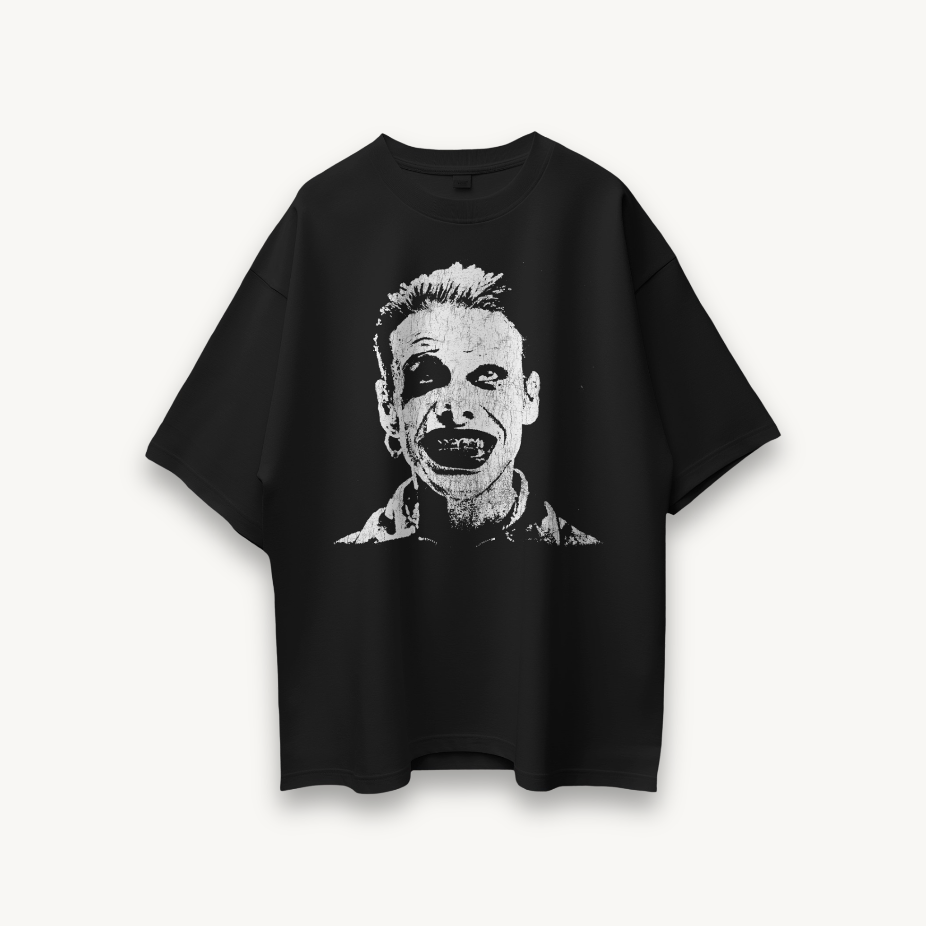 Yungblud IDOLS Face Black Oversized Tee