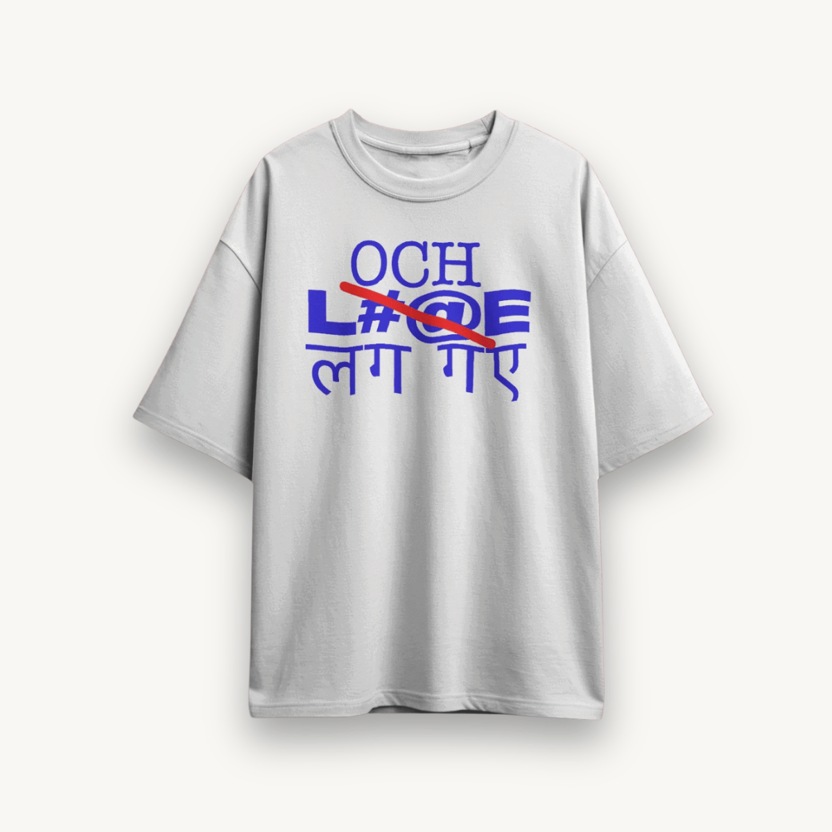 L#@E LAG GAYE White OS Tee