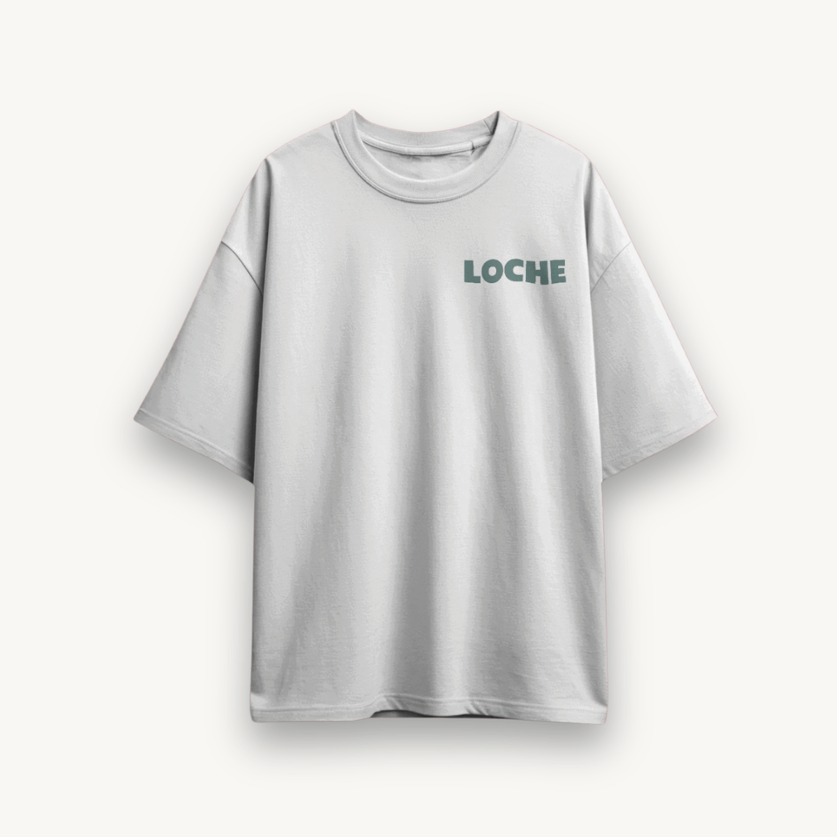 LOCHE LAG GAYE White OS Tee