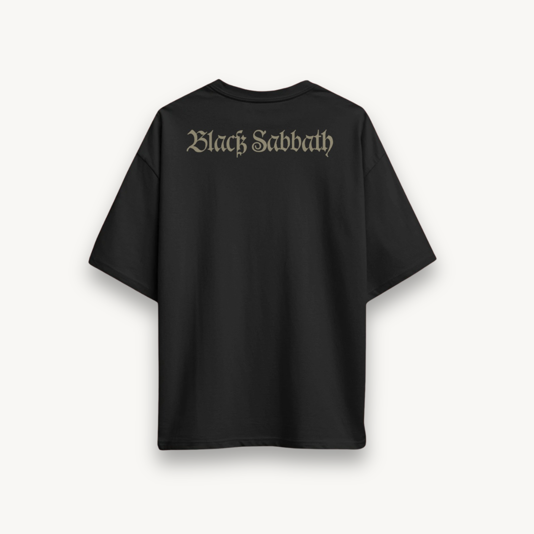 Black Sabbath Herny Fire Black Oversized Tee