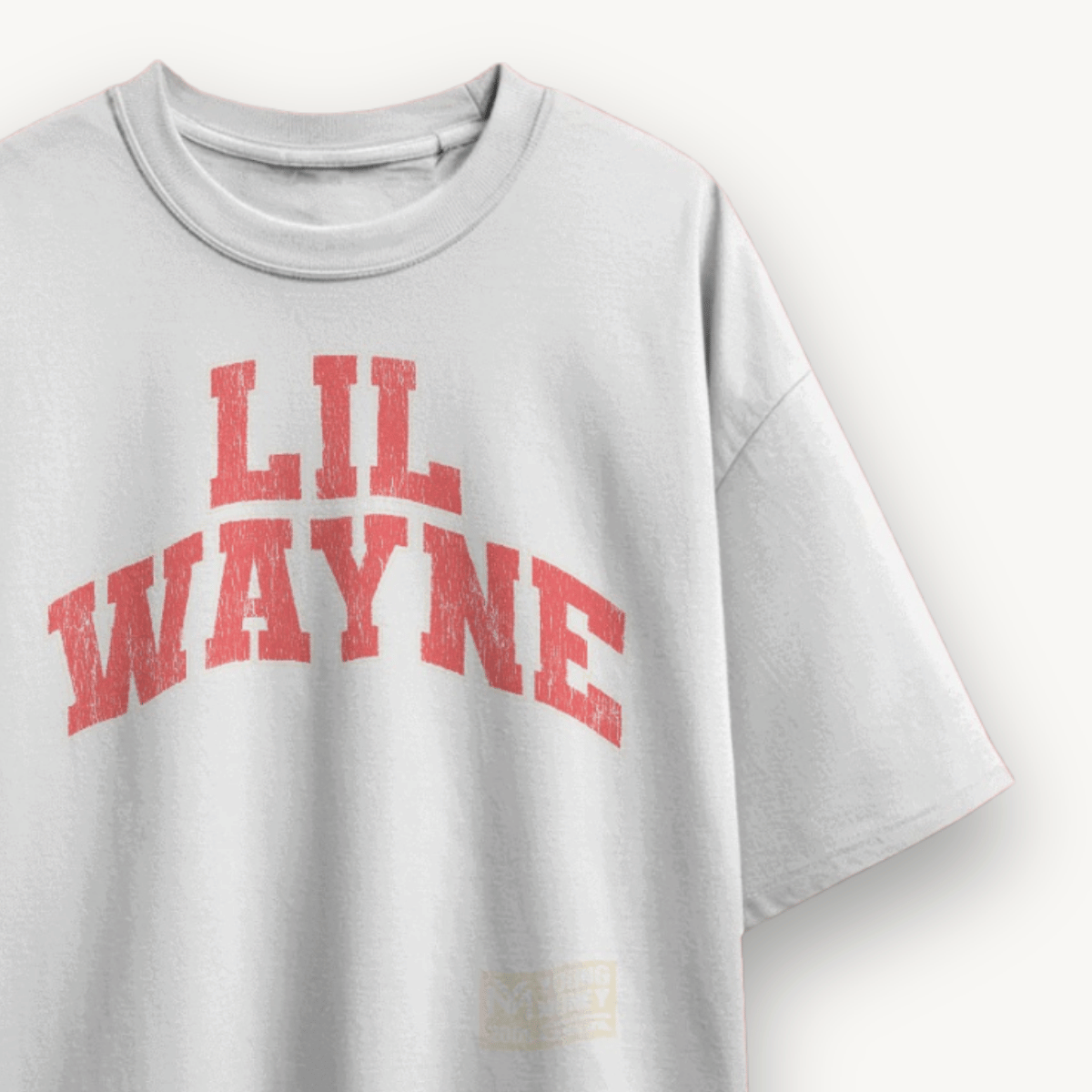 Lil Wayne Young Money 2005 White Oversized Tee