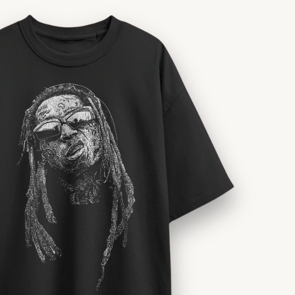 Lil Wayne Tha Carter Black Oversized Tee