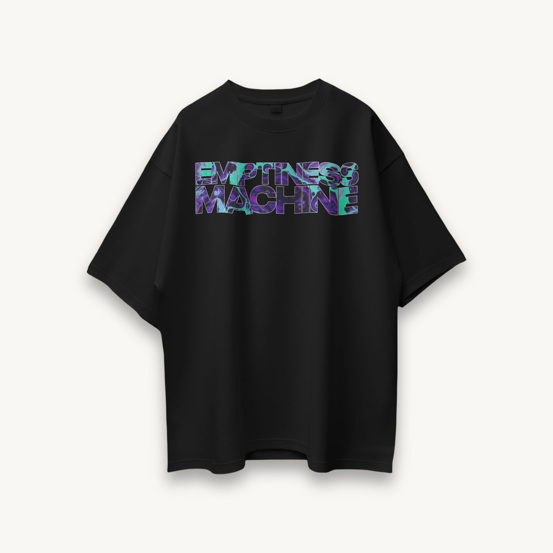 TNC Emptiness Machine Black Oversized Tee