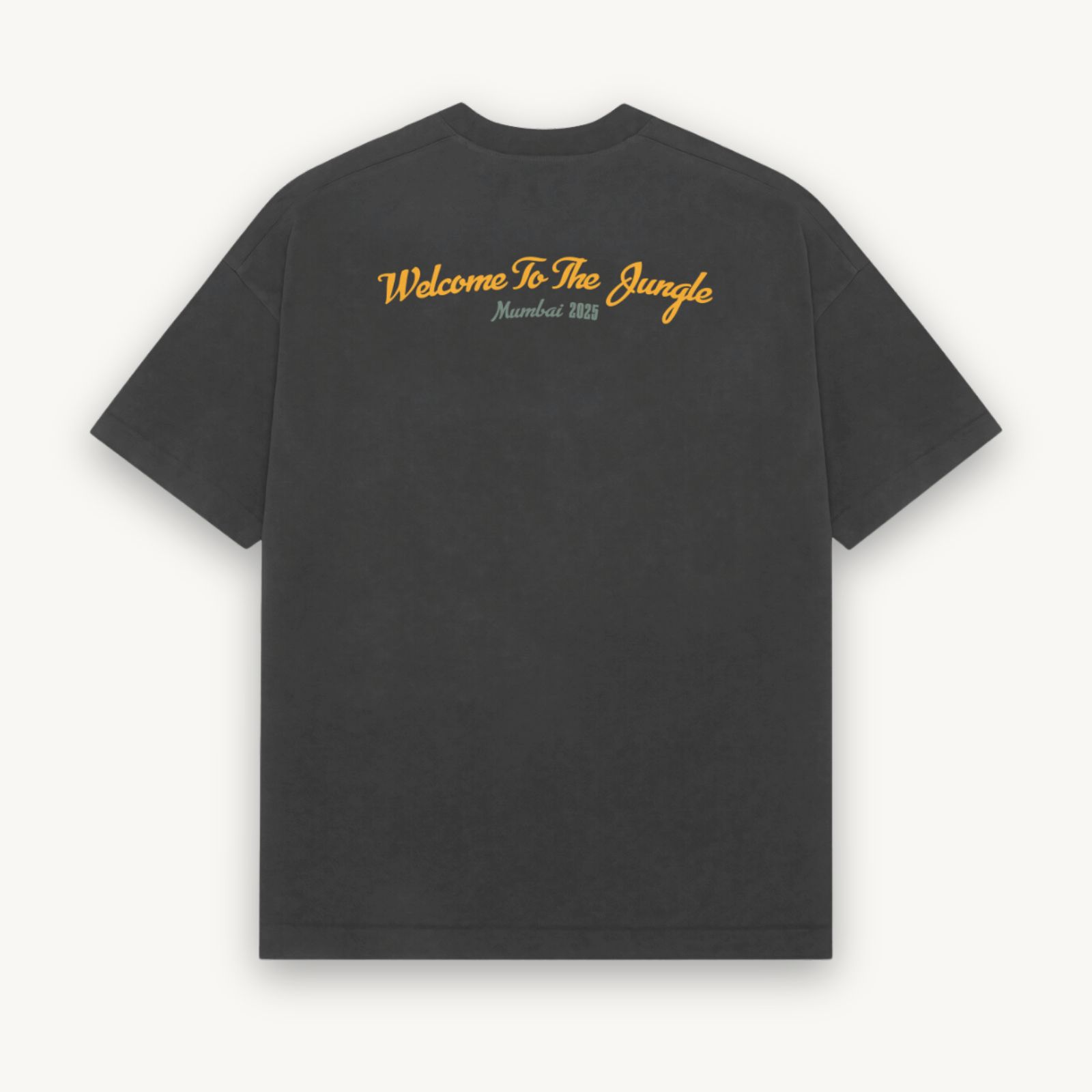 Guns N' Roses Mumbai '25 Black Relaxed Tee