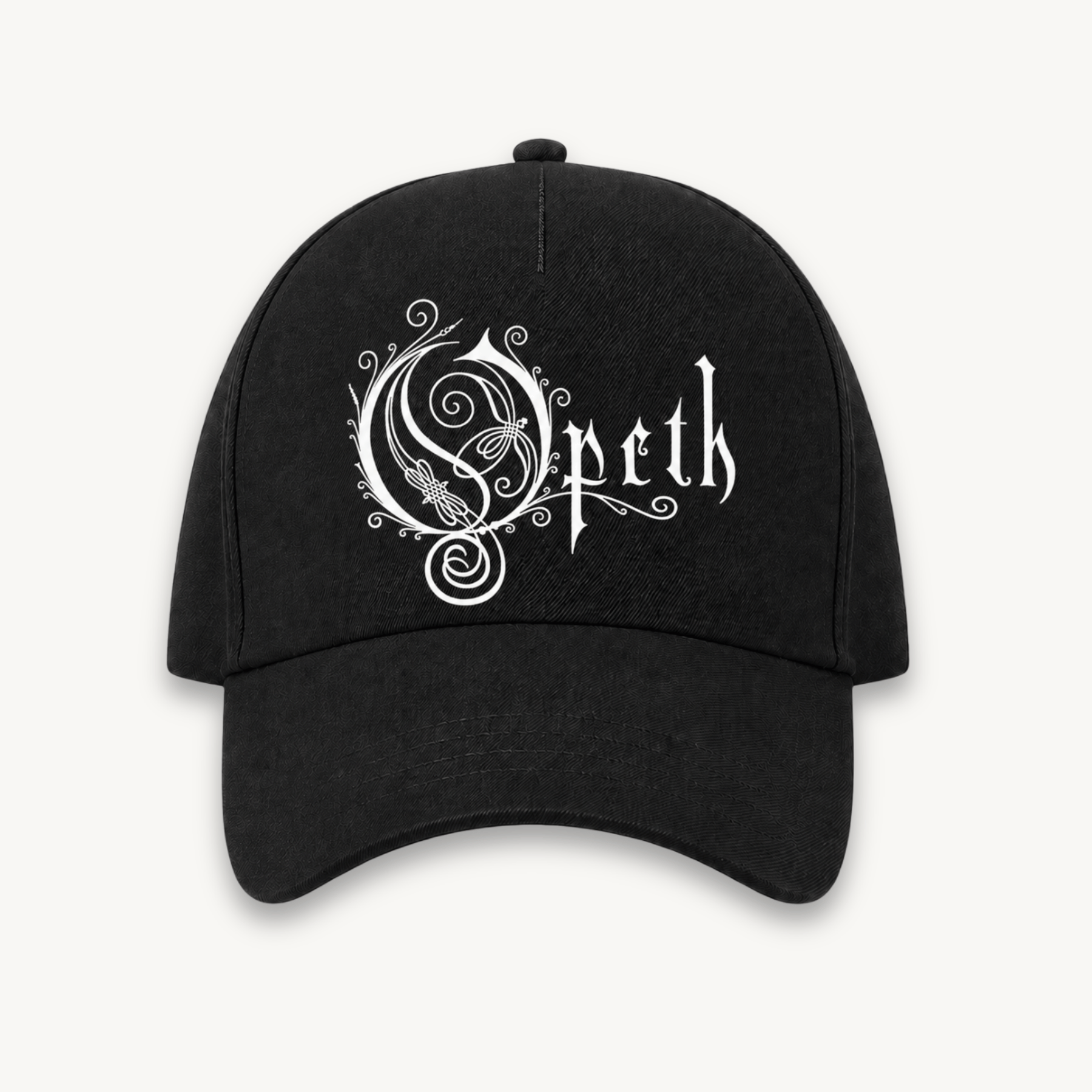 Opeth Logo Baseball Black Cap