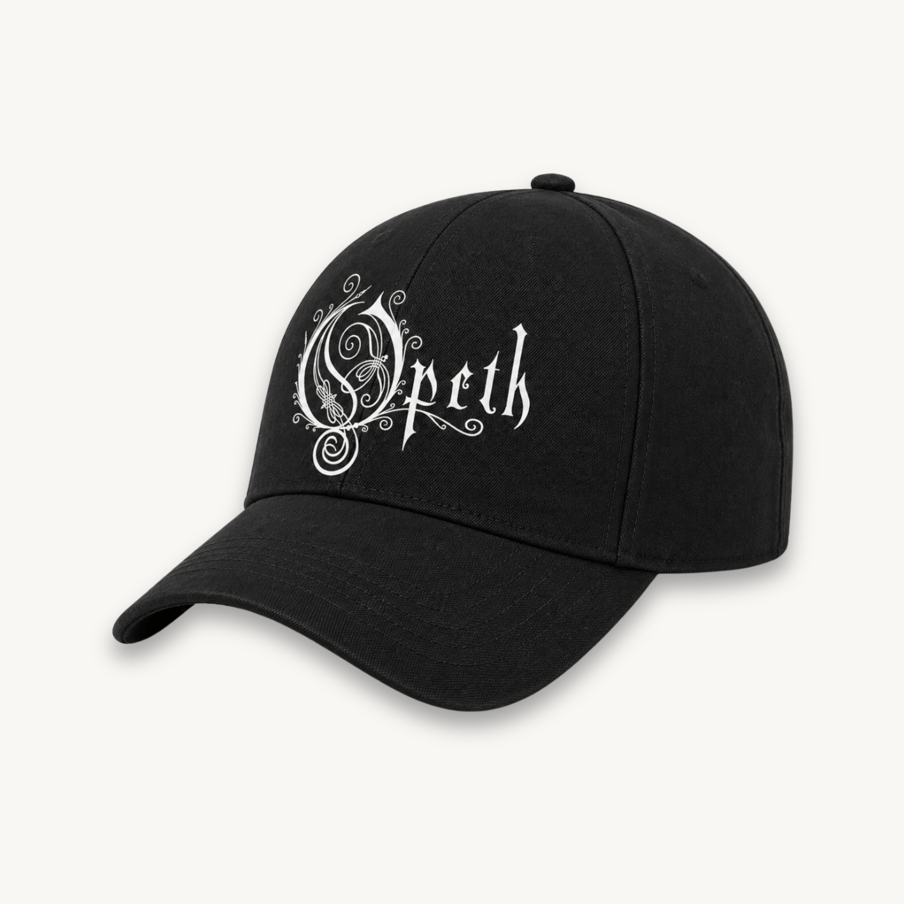 Opeth Logo Baseball Black Cap