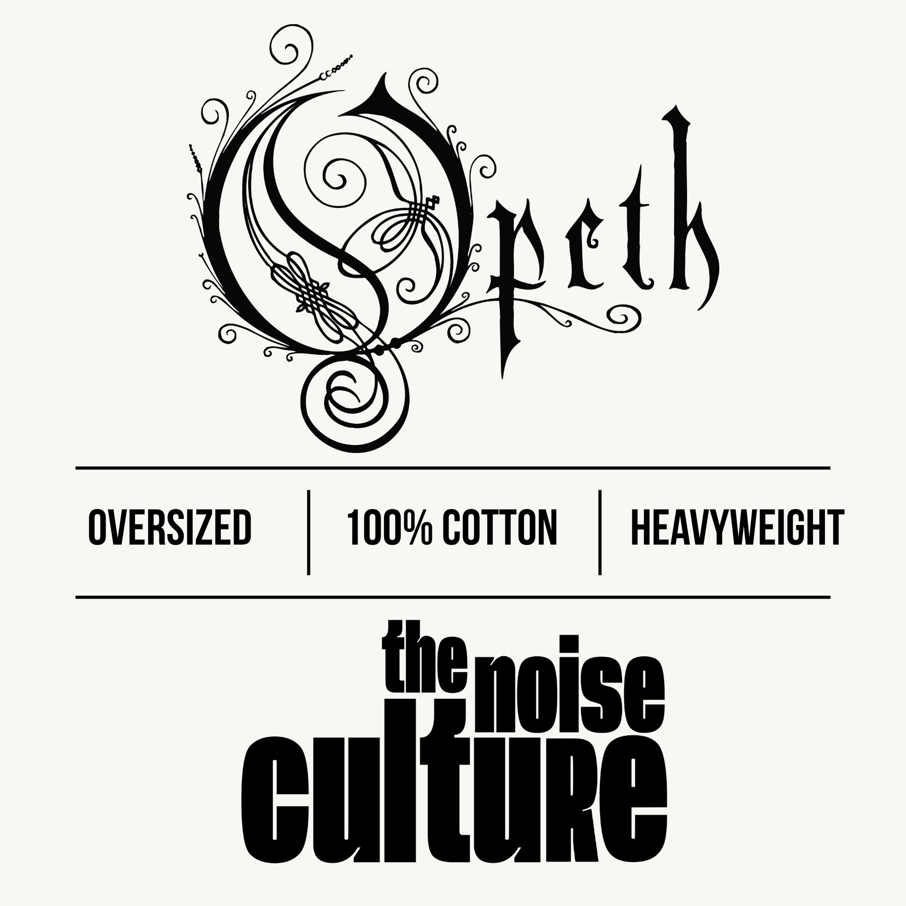 Opeth Gramophone Oversized Tee