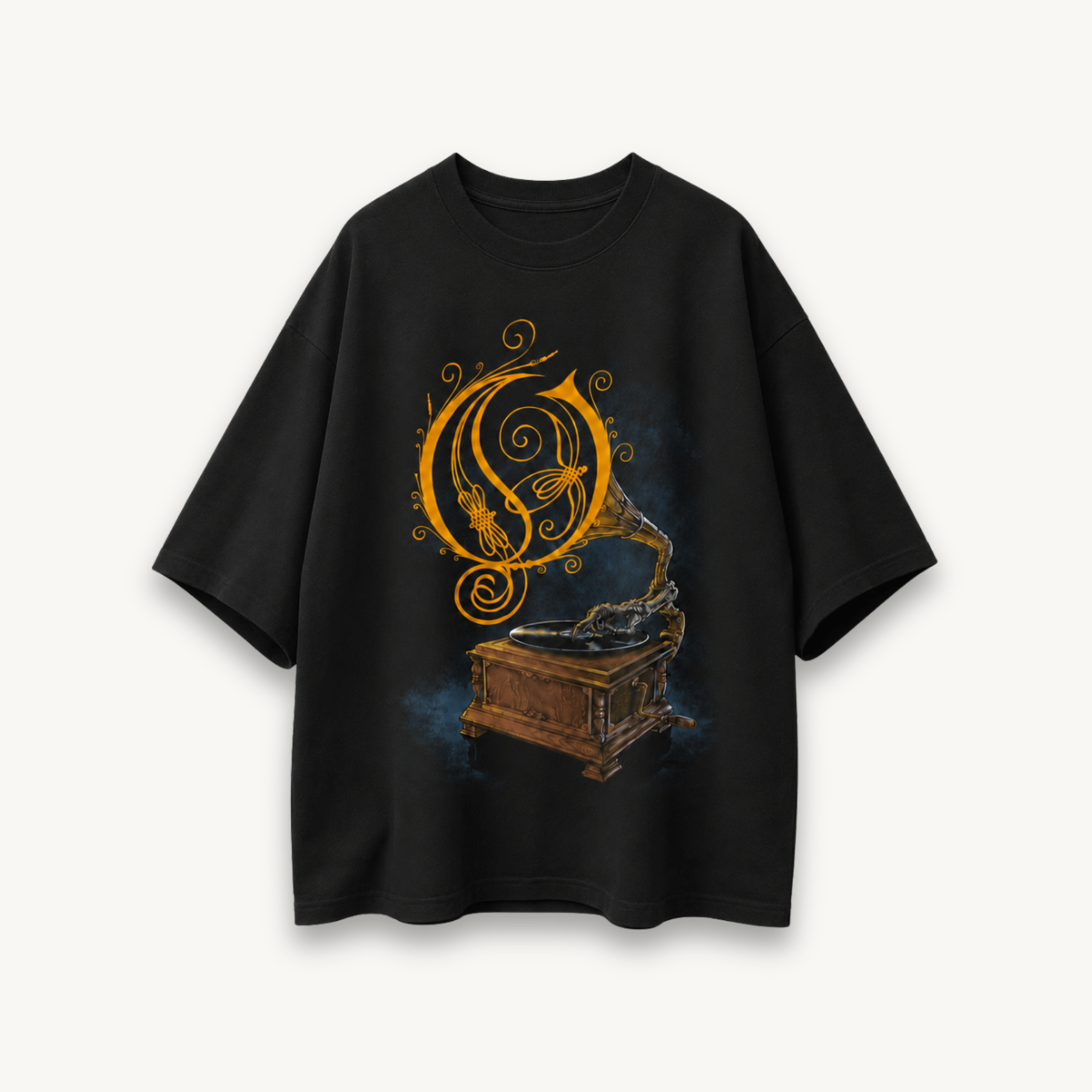 Opeth Gramophone Oversized Tee