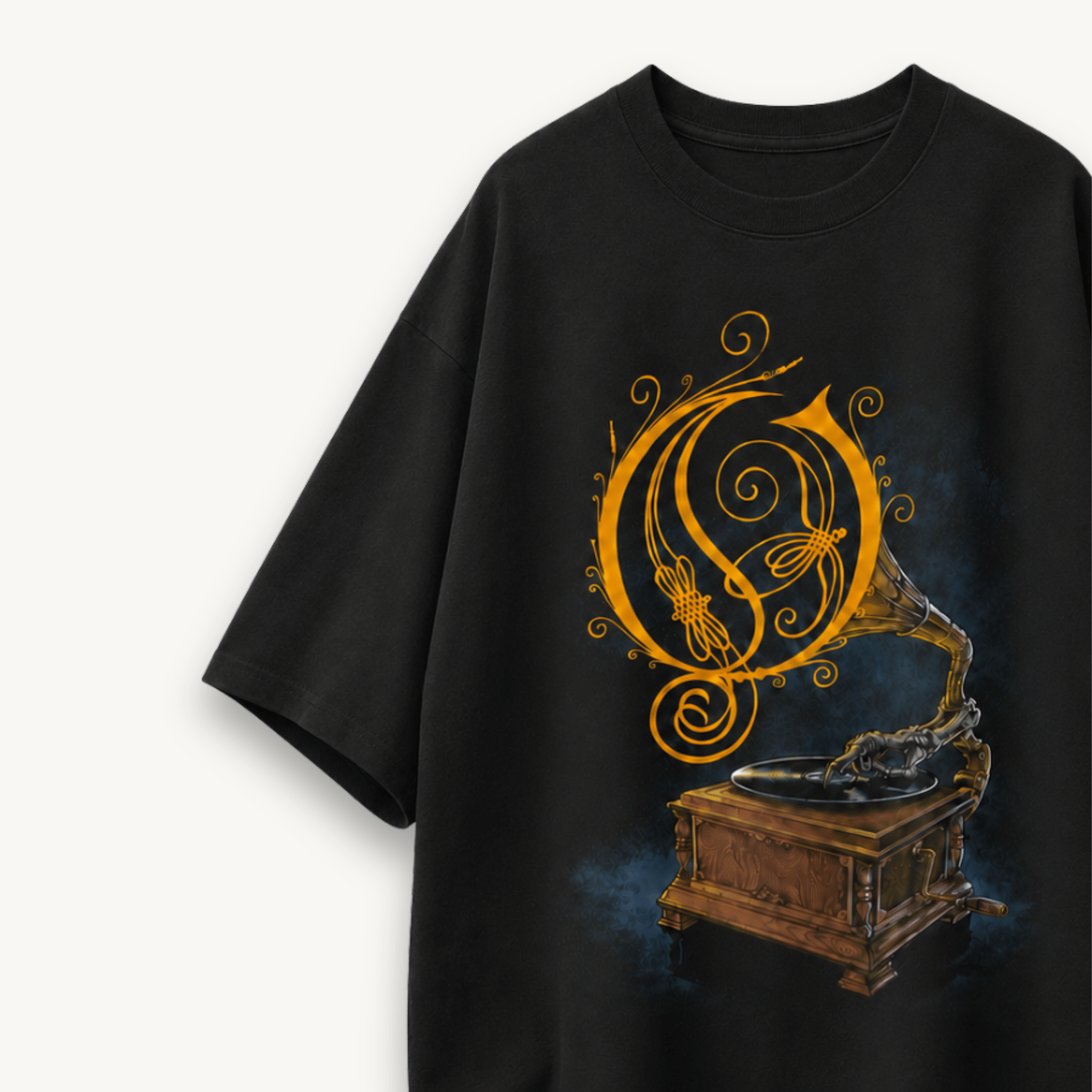 Opeth Gramophone Oversized Tee