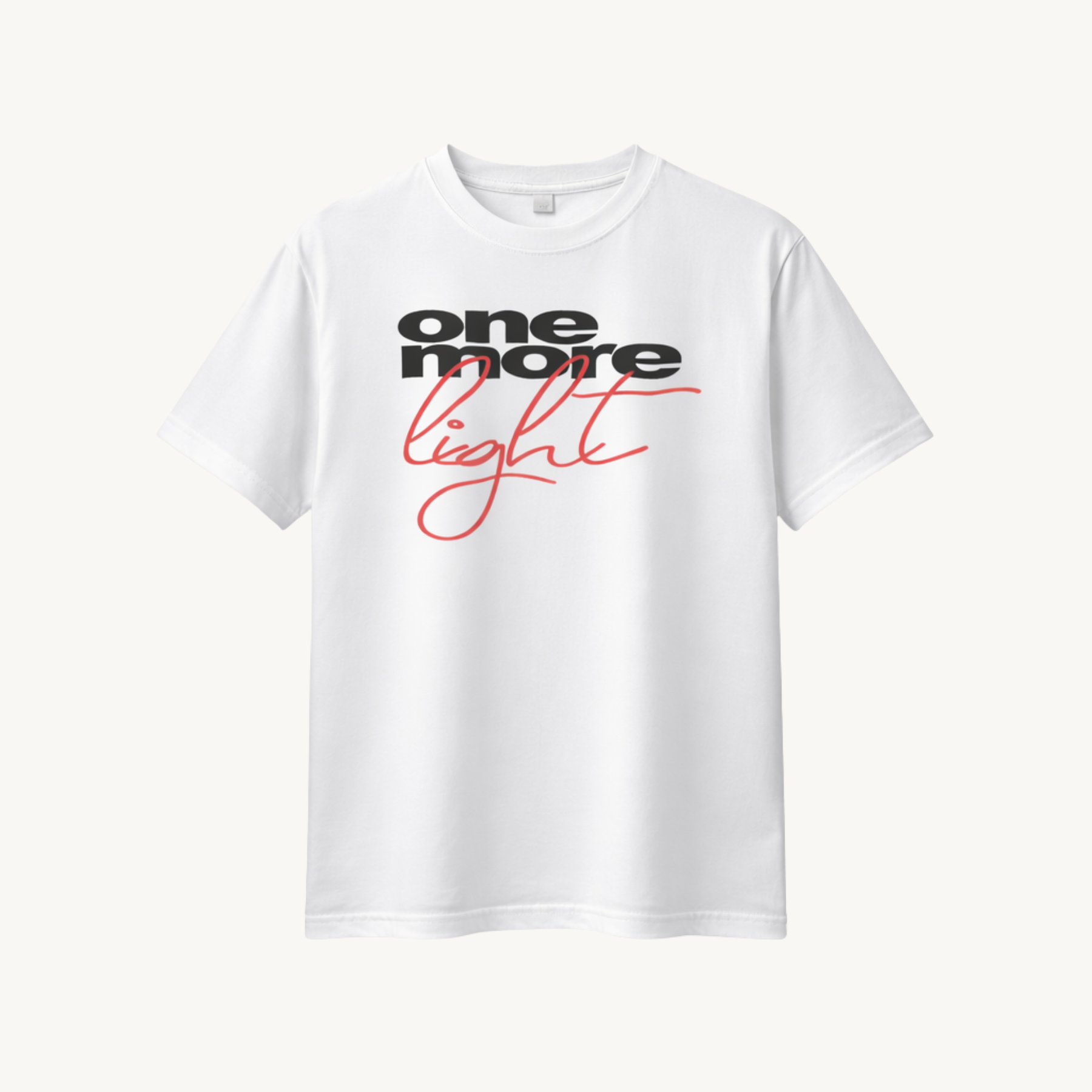 TNC One More Light White Regular Tee