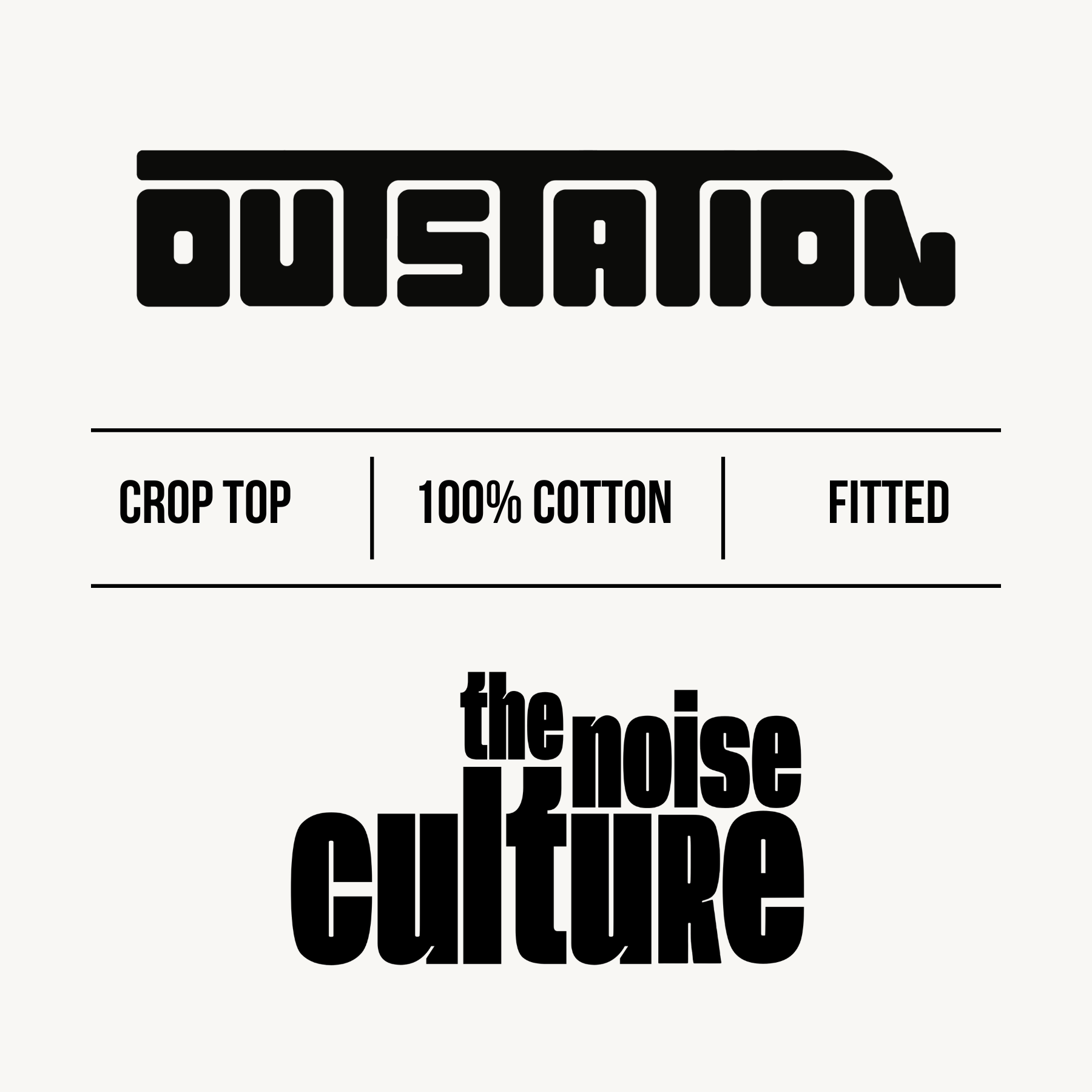 OutStation Passenger Princess White Crop Top