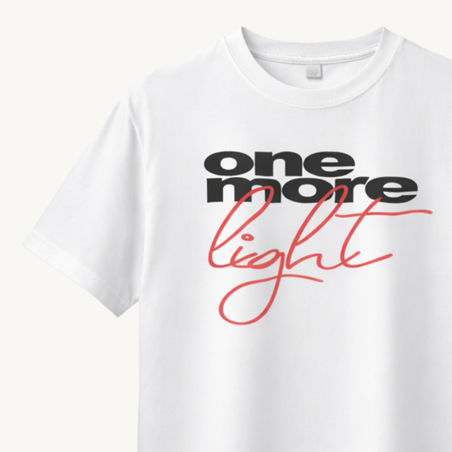 TNC One More Light White Regular Tee