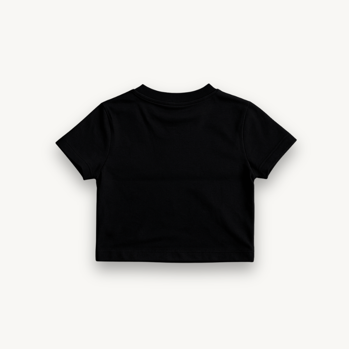 LOCHE Black Crop Top