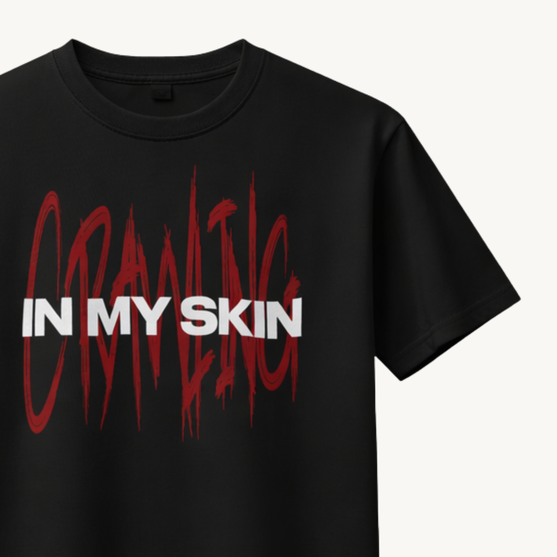 TNC Crawling In My Skin Black Regular Tee