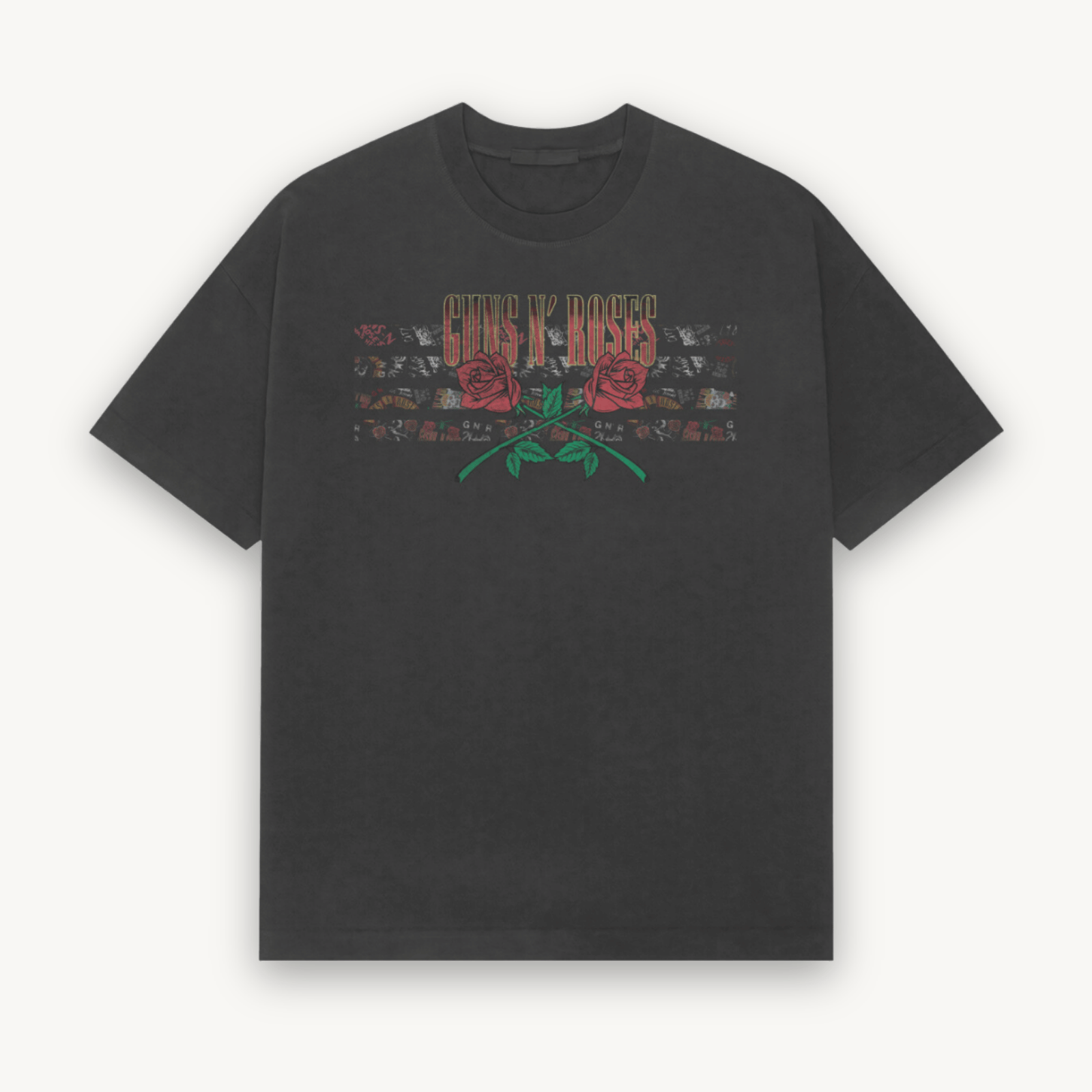 Guns N' Roses UK-87 Black Relaxed Tee