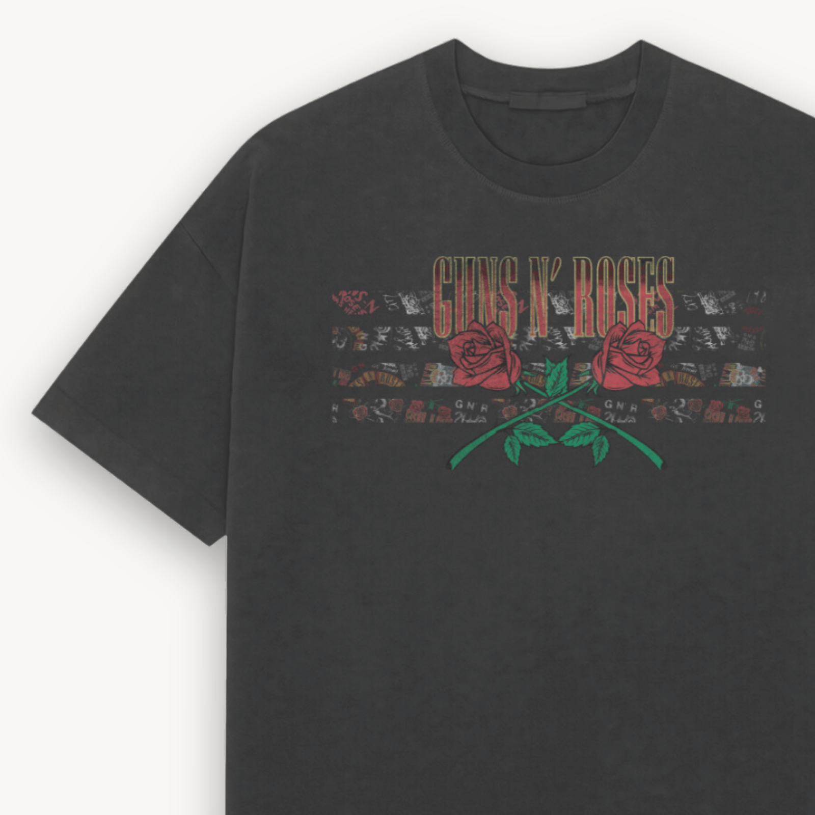 Guns N' Roses UK-87 Black Relaxed Tee